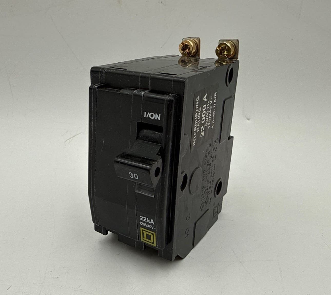 Square D QOB230VH Circuit Breaker 30A 2P 120/240V 22kA 30 Amp 2 Pole – image 1
