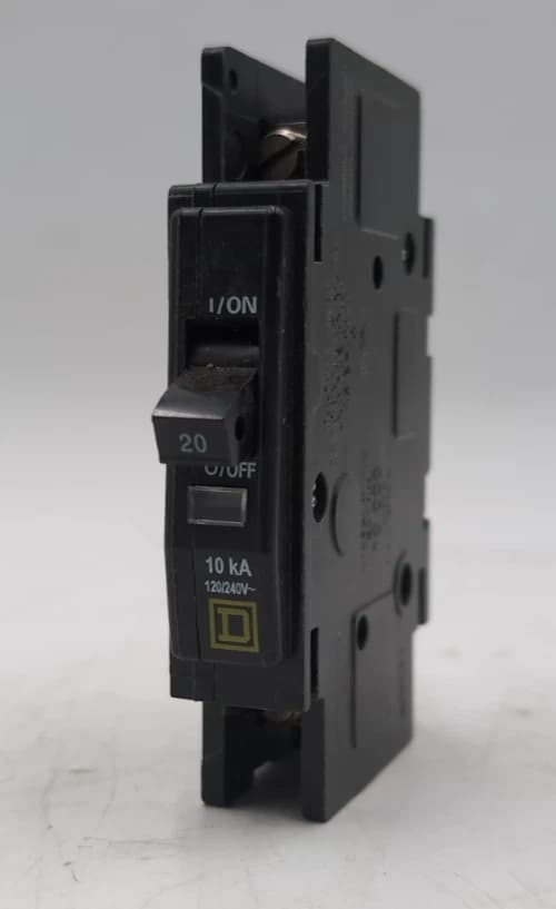 Square D QOU120 Miniature Circuit Breaker 1P 3PH 20A 240V 10KA 20 Amp 240V NEW – image 1