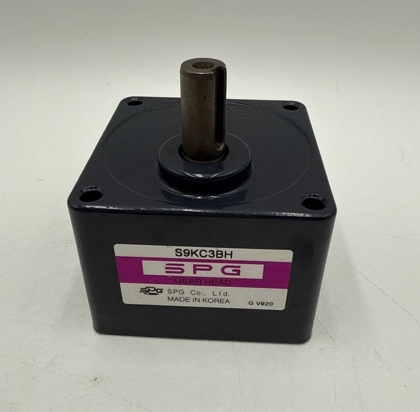 SPG S9KC3BH Induction Motor Gear Head Reducer – image 1