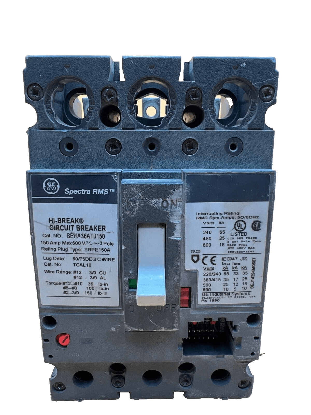 GE SEHA36AT0150 – image 1