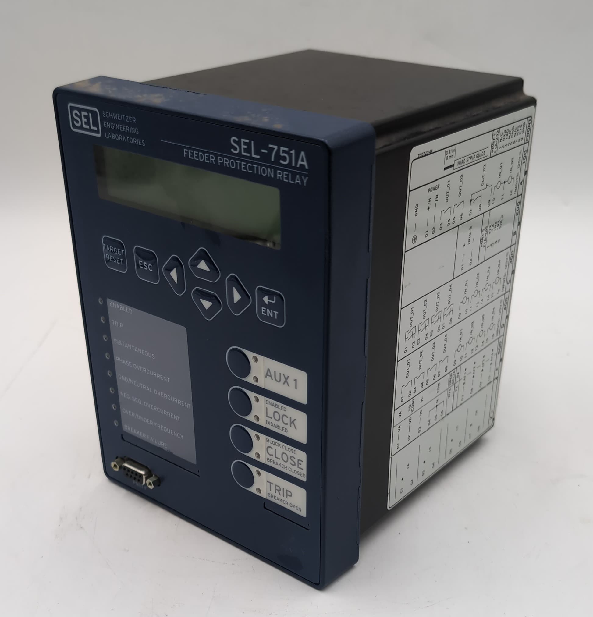 SEL-751A51ACA74850100 Schweitzer SEL-751A Feeder Protection Relay