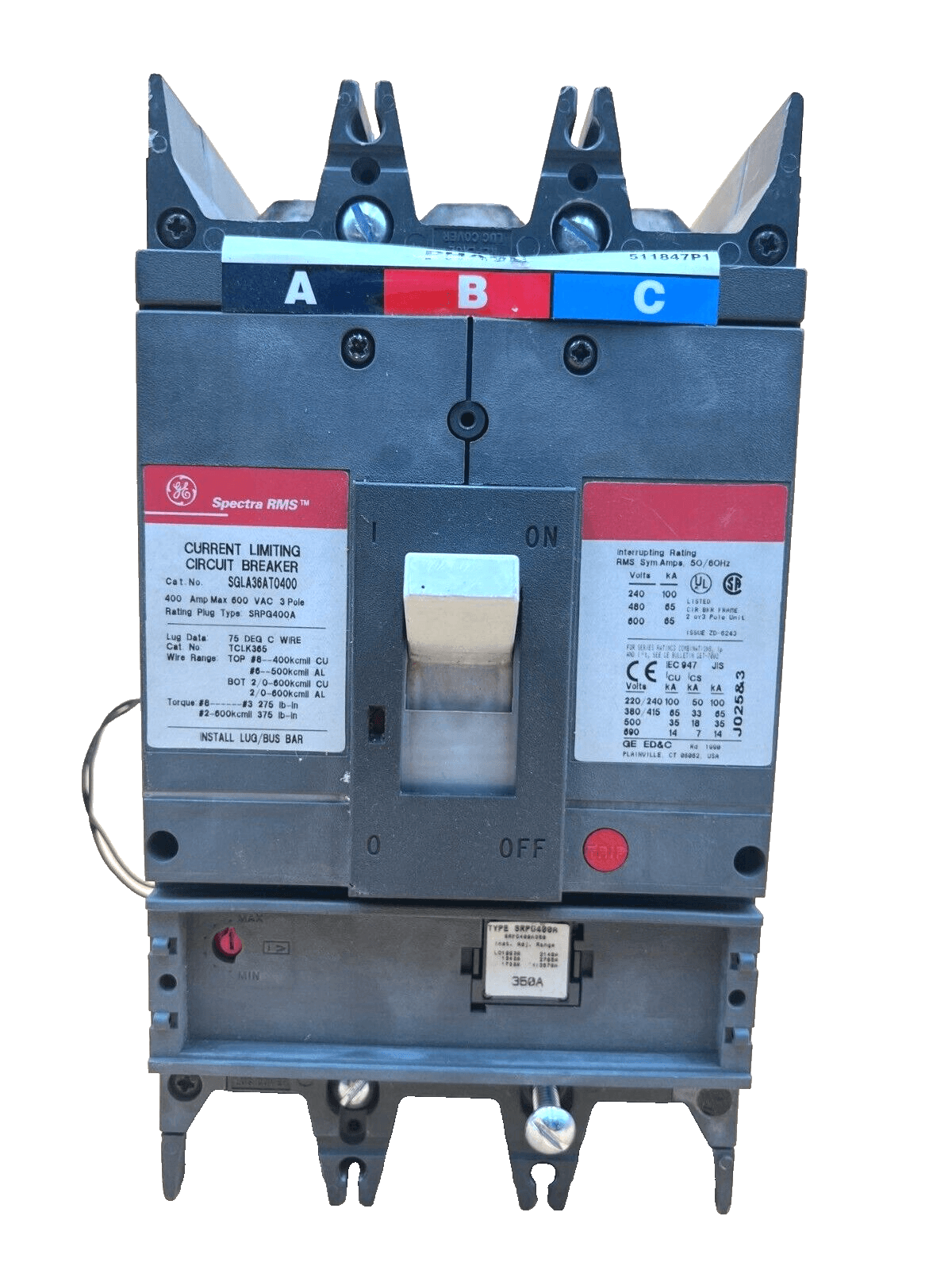 GE SGLA36AT0400 – image 1