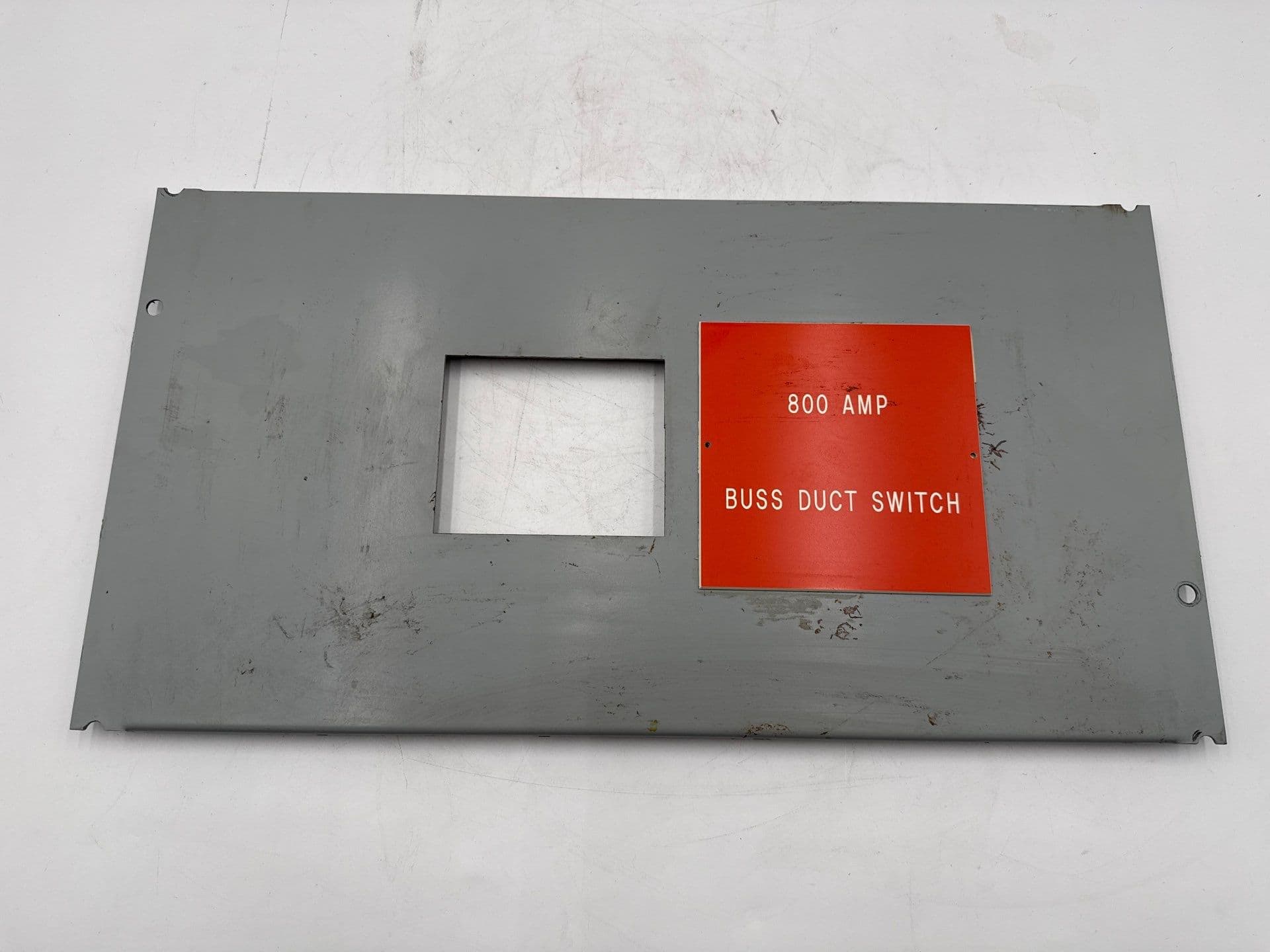 Siemens 6JJ61 Mount Mounting Plate COVER ONLY FCII Switchboard 400A 600V