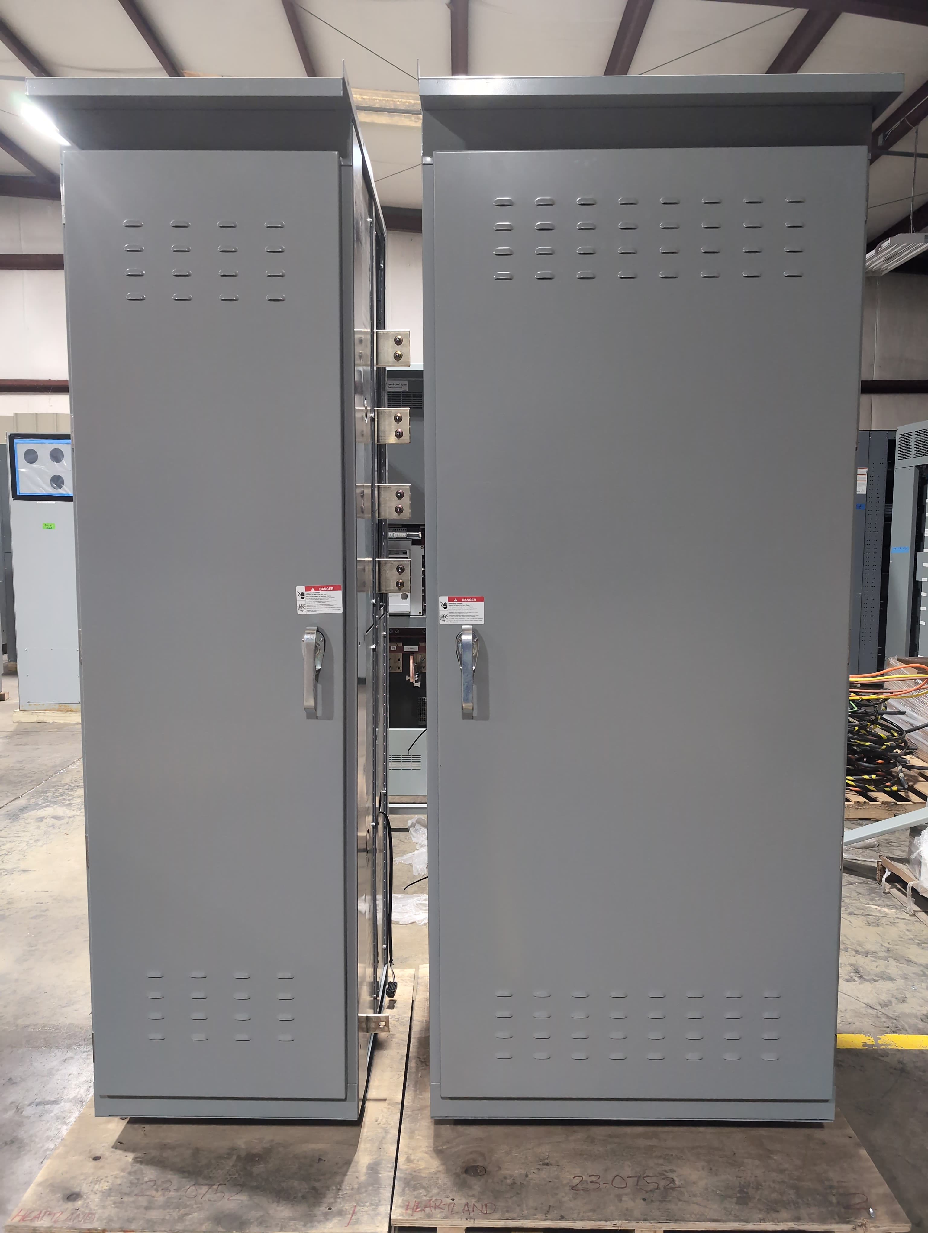 Siemens FCII Switchboard 2000A 480/277V 3PH 4W 3R Encl WLS1F320 LSIG Trip ETU776