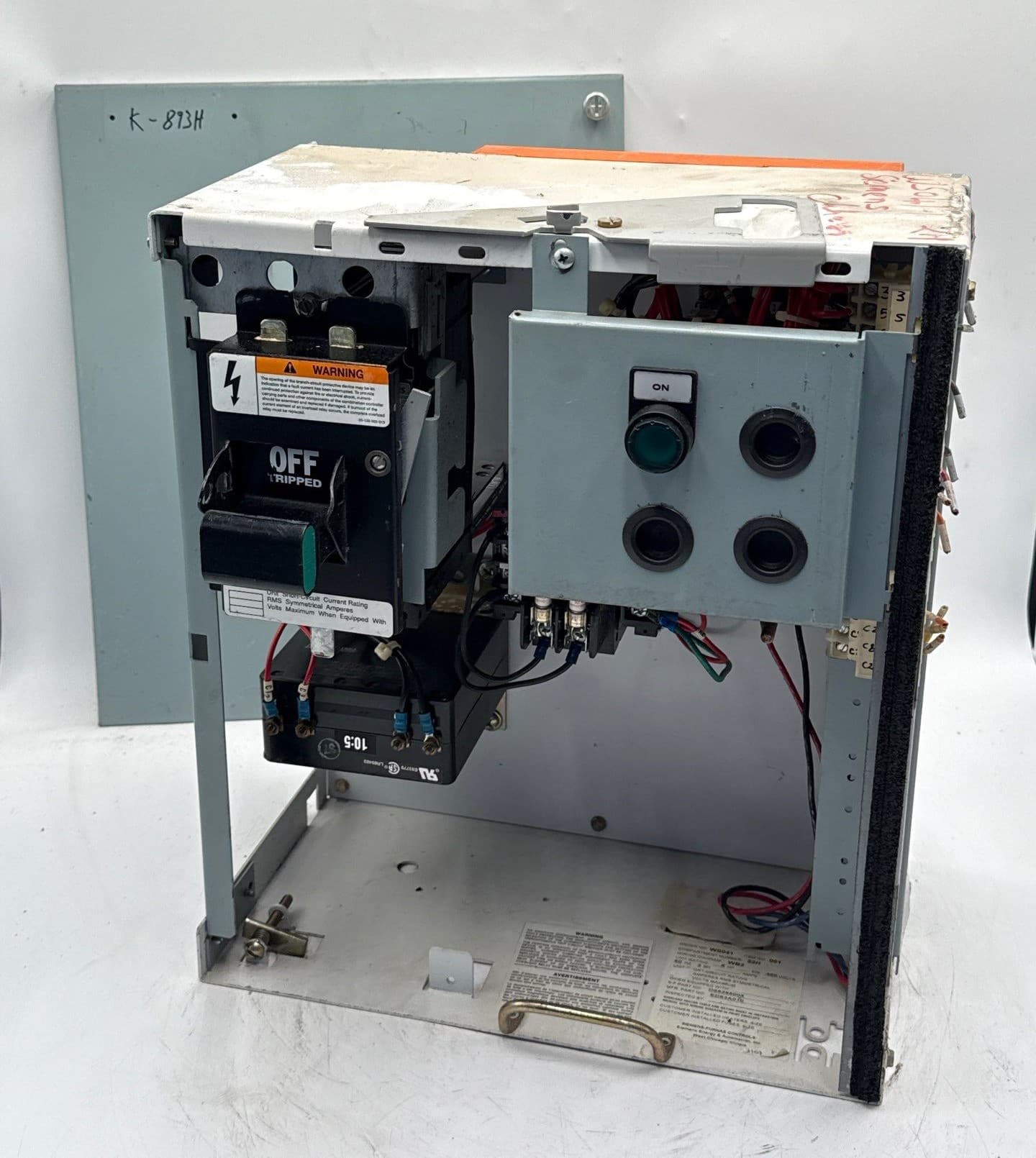 Siemens Model 95+ 18" 10A Combo MCC Bucket Size 1 Starter ED63A010 10 Amp – image 1