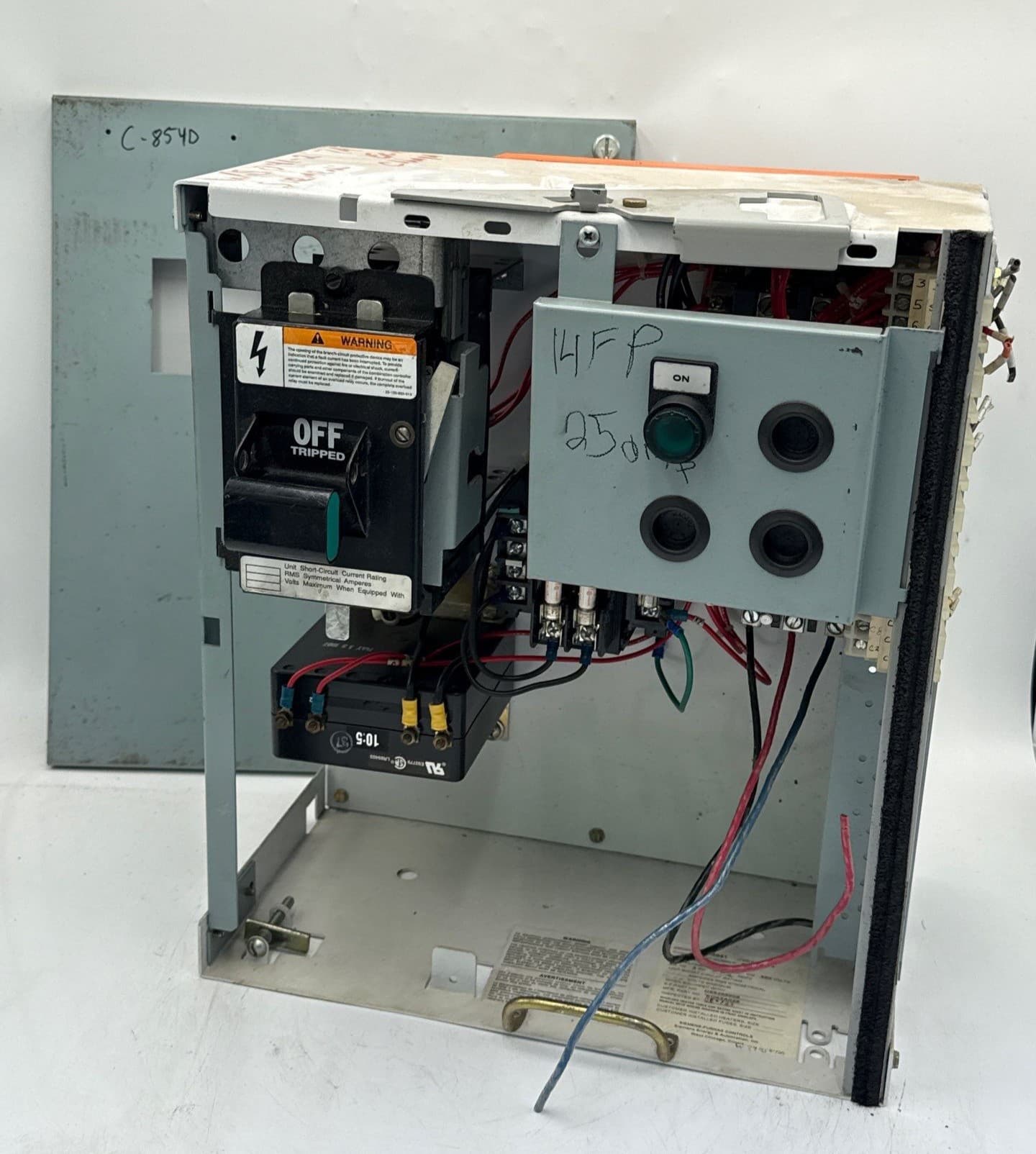 Siemens Model 95+ 18" 25A Combo MCC Bucket Size 1 14FP32A71 Starter ED63A025 – image 1