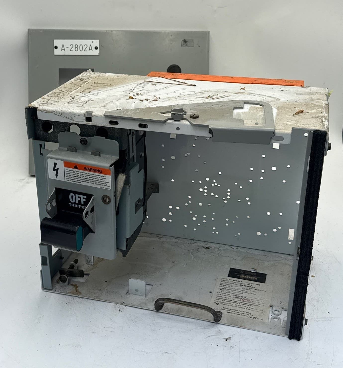 Siemens Model 95+ 12" 30A Feeder MCC Bucket HHED63B030 Breaker 30 Amp – image 1