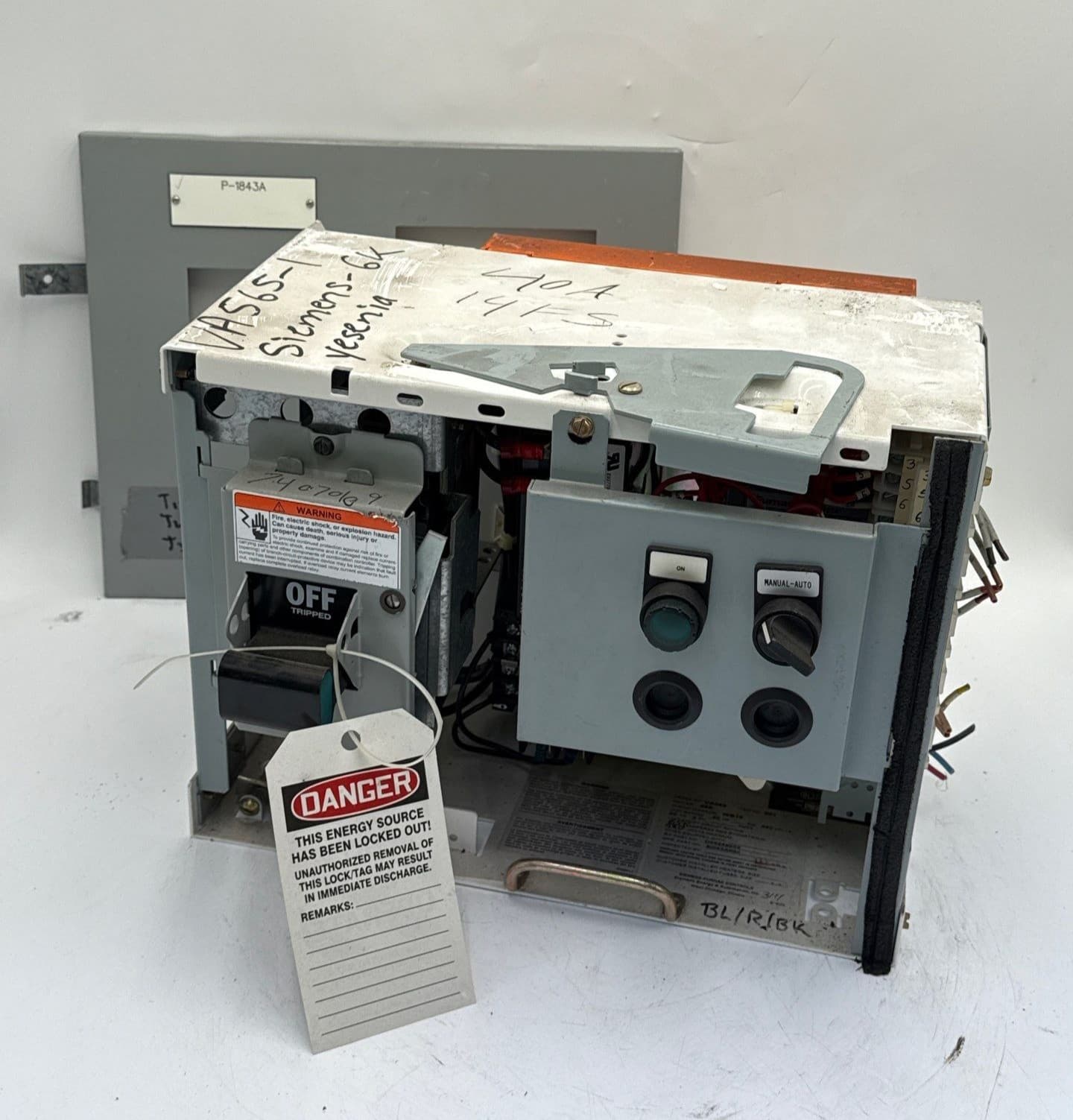 Siemens Model 95+ 40A 12" Combo MCC Bucket Size 2 14FS32A Starter ED63A040 – image 1