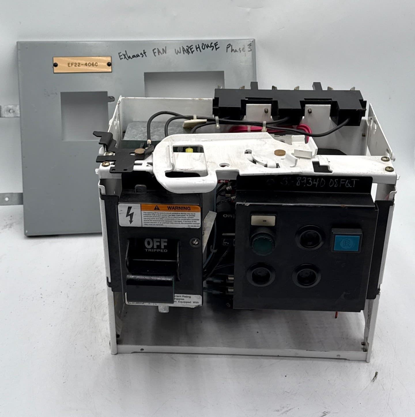 Siemens Model 95 12" 10A Combo MCC Bucket Size 1 3TF44 Starter ED63A010 – image 1