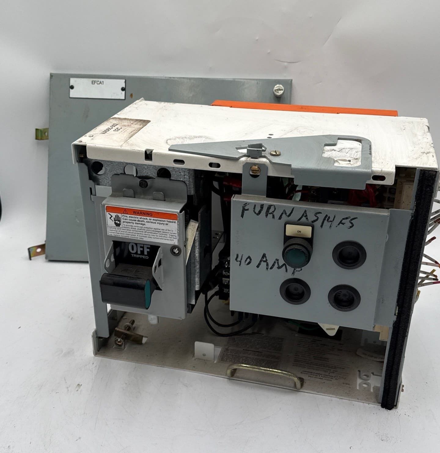 Siemens Model 95+ 12" 40A Combo MCC Bucket Size 2 14FS+32A Starter ED63A040 – image 1