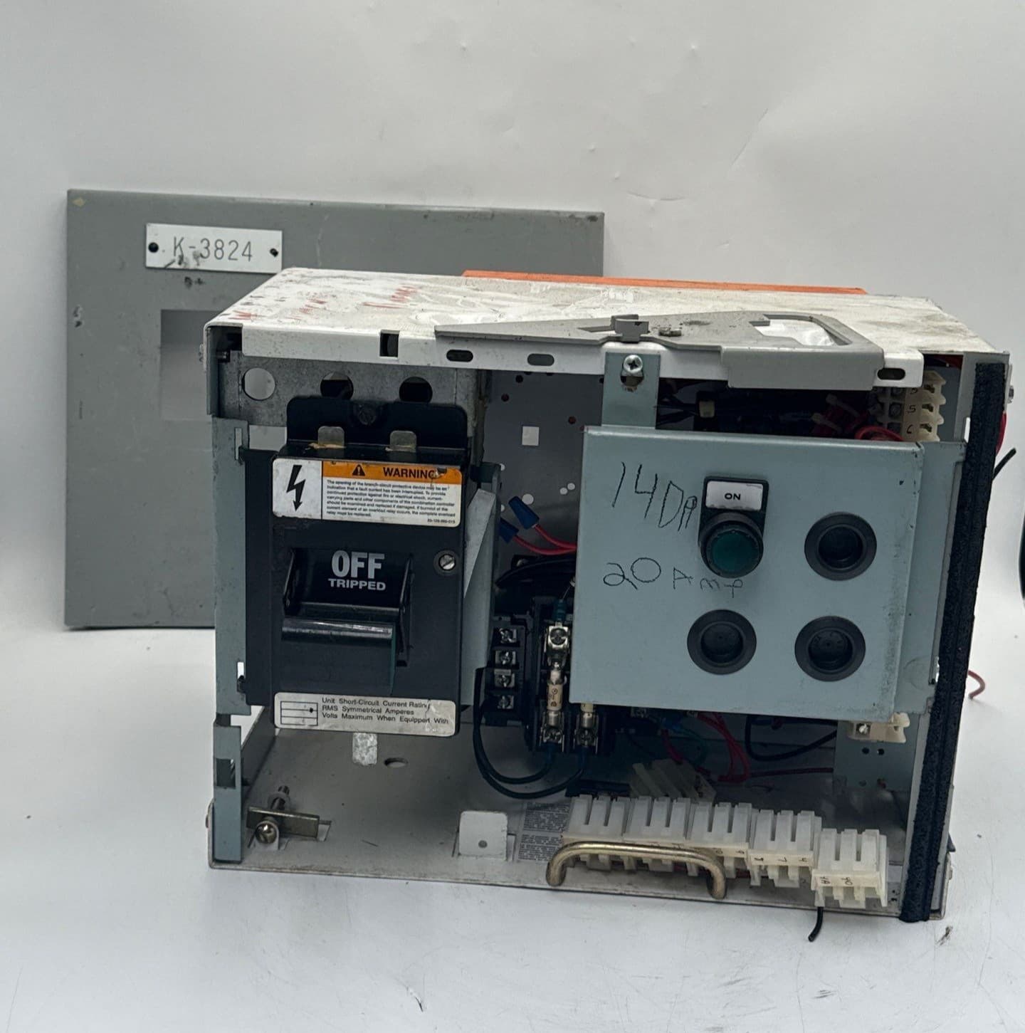 Siemens Model 95+ 12" 20A Combo MCC Bucket Size 1 Starter ED43B020 20 Amp – image 1