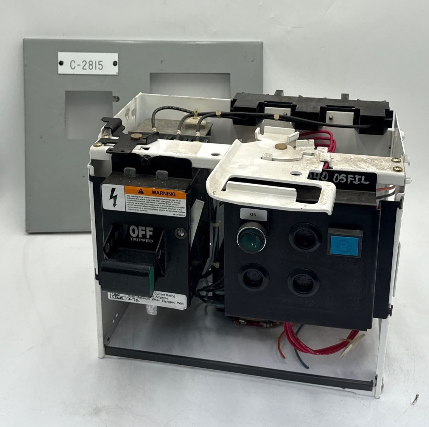 Siemens Model 95 25A 12" Combo MCC Bucket Size 1 3TF44 Starter ED63A025 – image 1