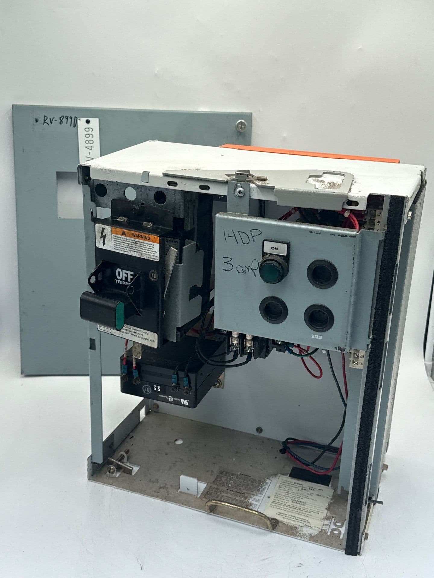 Siemens Model 95+ 18" 3A Combo MCC Bucket Size 1 14DP32A71 Starter ED63A003 – image 1