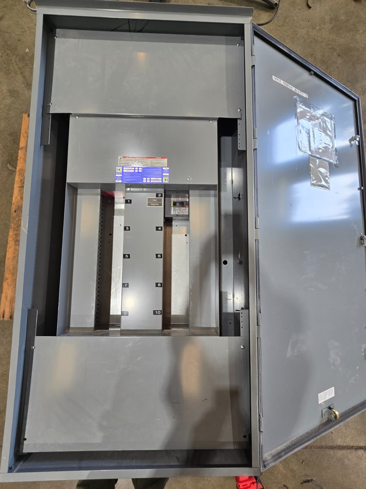 Square D I-Line Panelboard 225A 480V 3PH 3W MCB Panel 225 Amp JJA36225 3R 30Cir – image 1