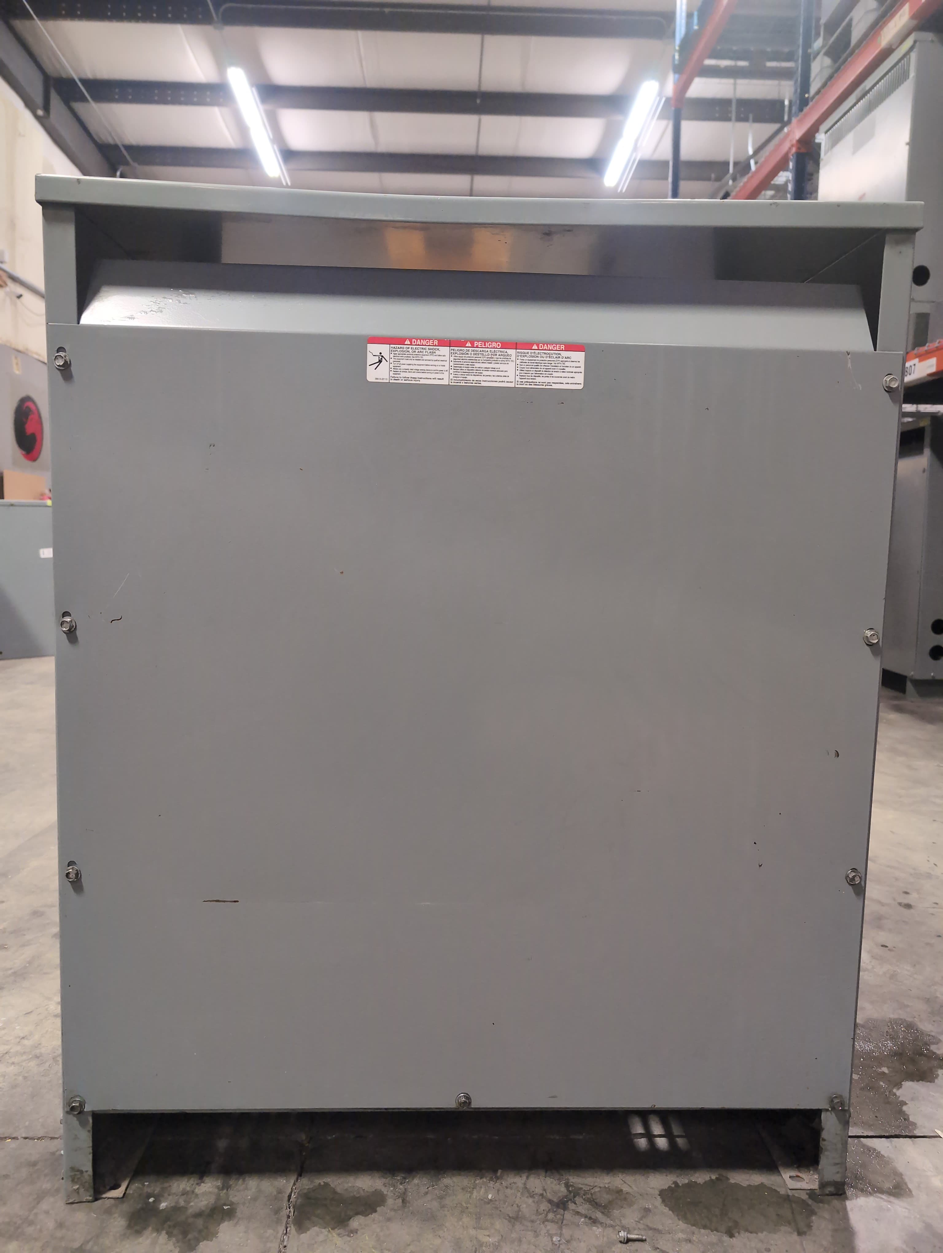 75KVA Square D EE75T3H Transformer Pri 480V Sec 208Y/120V 60Hz Indoor Encl 3PH – image 1