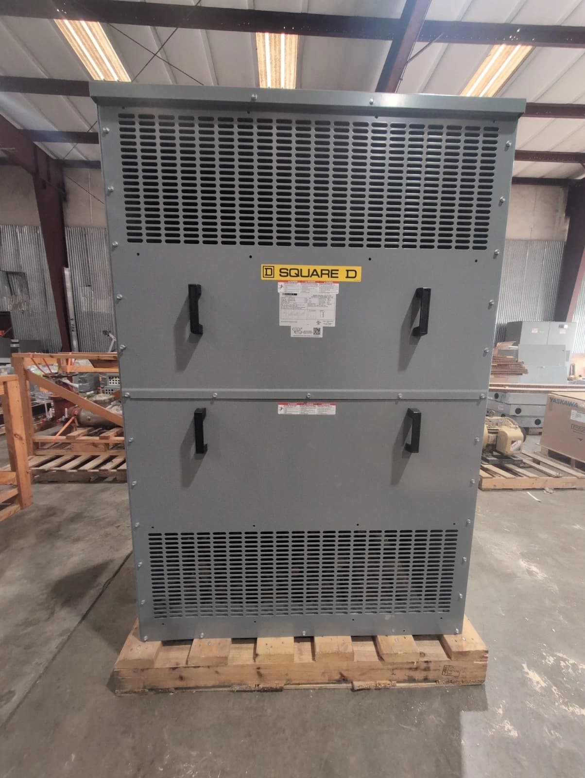500 kVA Square D EX500T76HFCU Transformer Pri 480V Sec 480/277V 3PH 60Hz New – image 1