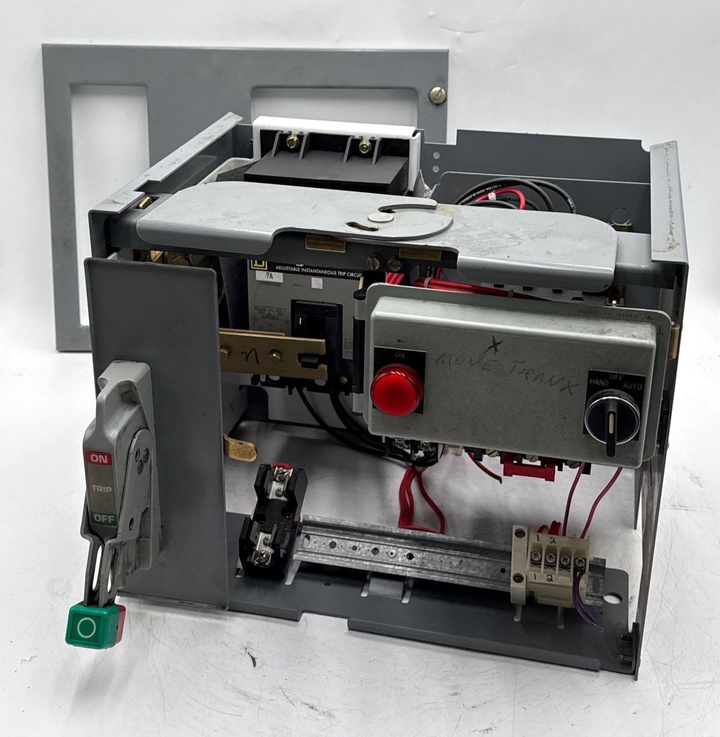 Square D Model 6 12in 7A MCC Combo Bucket FAP3600712M Size 1 Starter 3HP