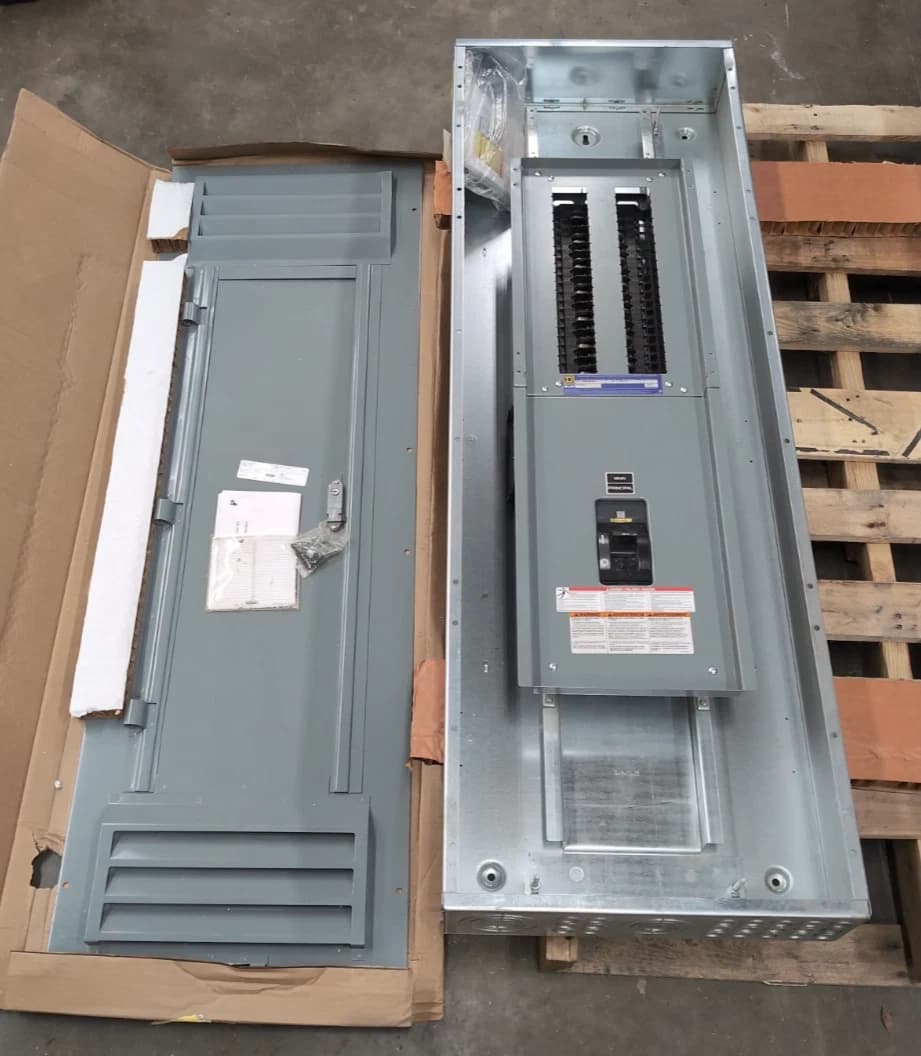 Square D NQ Panelboard 400A 208/120V 3PH 4W Type 1 Encl 400 Amp MCB Panel 42 Cir – image 1