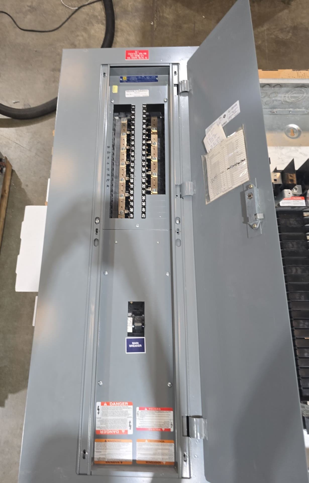 Square D NQOD442M225CU Panelboard 225A 208Y/120V 3PH 4W MCB Panel 150A 42 Cir – image 1