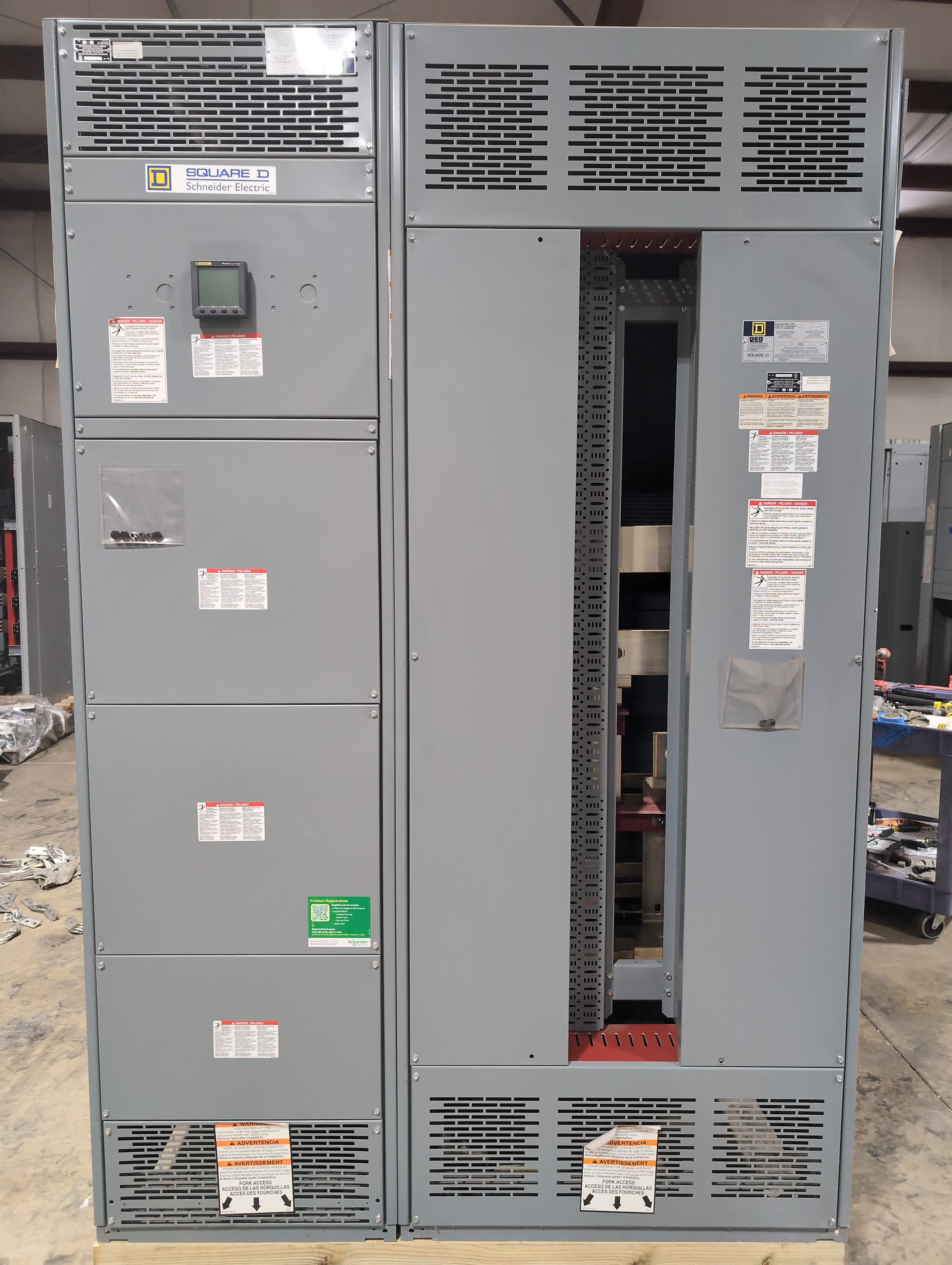 Square D QED I-Line Switchboard MLO 1200A 480V 3PH 3W 1200 Amp 42 Space Main Lug – image 1