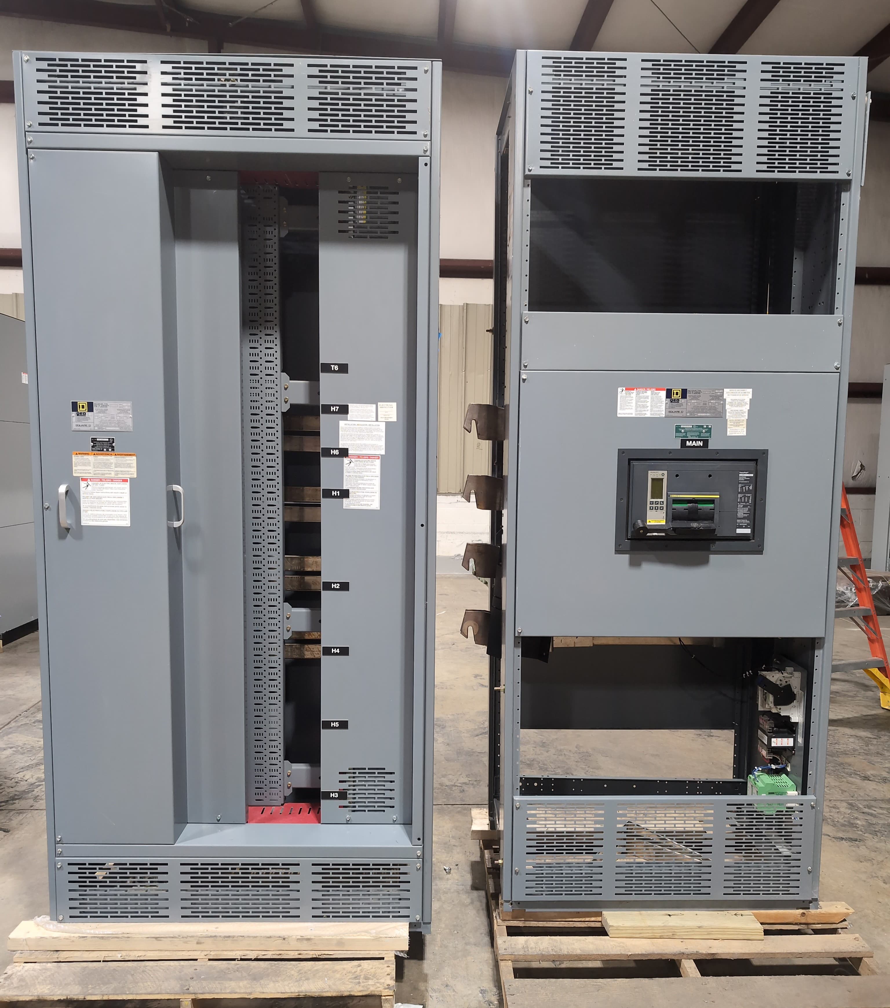 Square D QED Switchboard 2500A 480/277V 3PH 4W RJF36250CU64AE1YS ERMS Trip – image 1