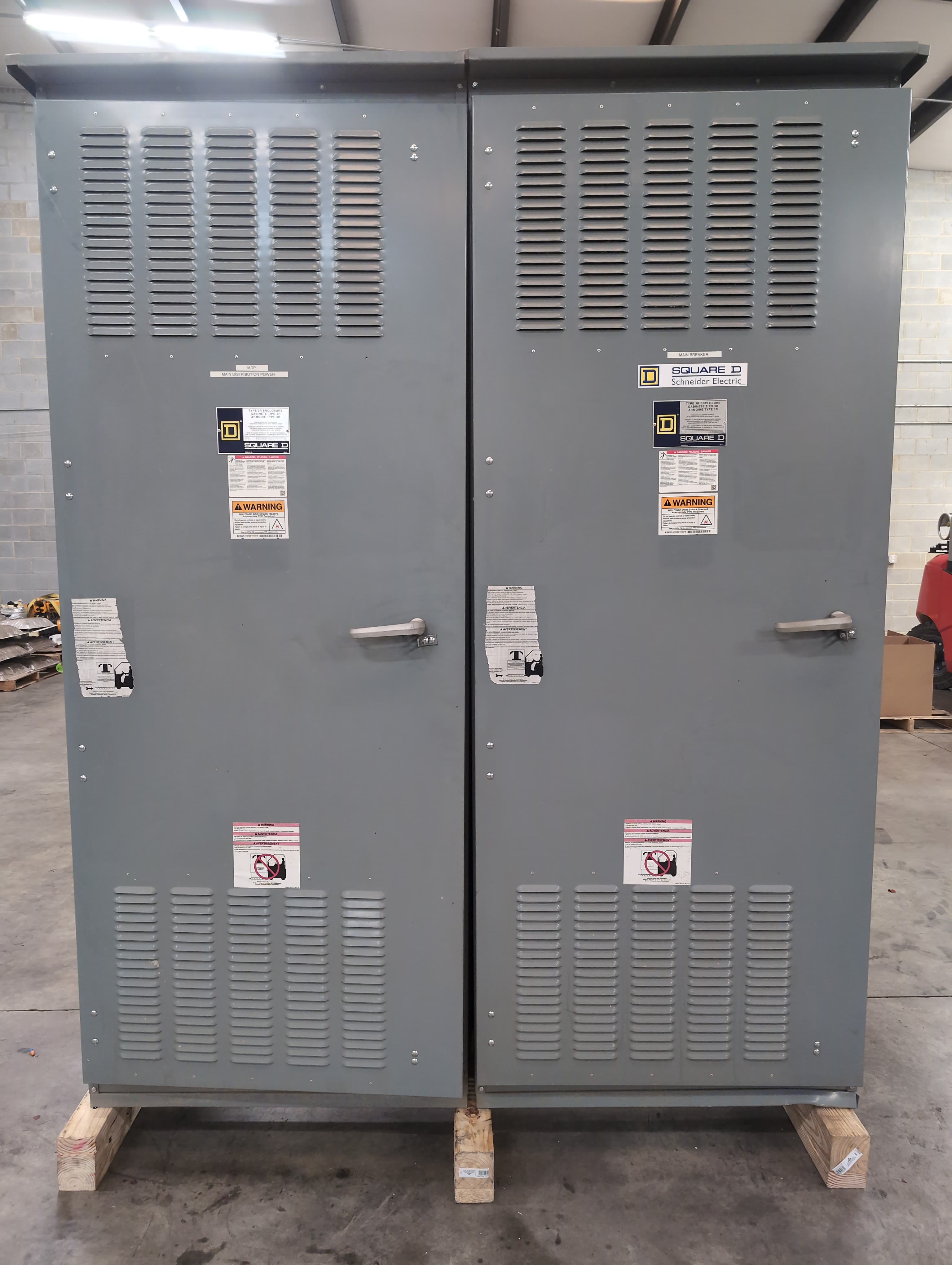 Square D QED Switchboard 2000A 480/277V 3PH 4W MCB RKF36200U64AE1 6.0P ERMS 3R