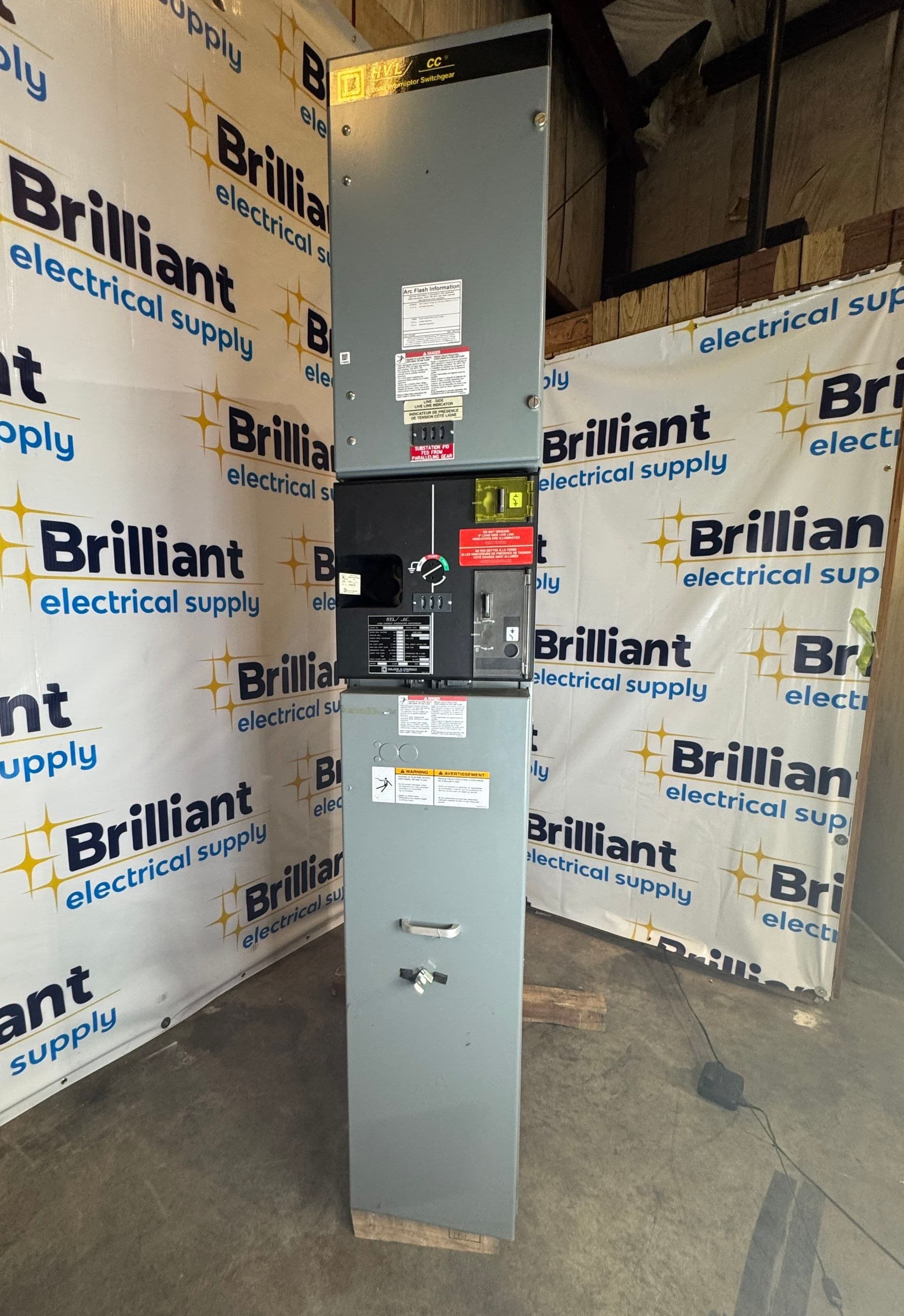 Square D 5kV 600A HVL CC Load Current Interrupter Switch Nonfused – image 1