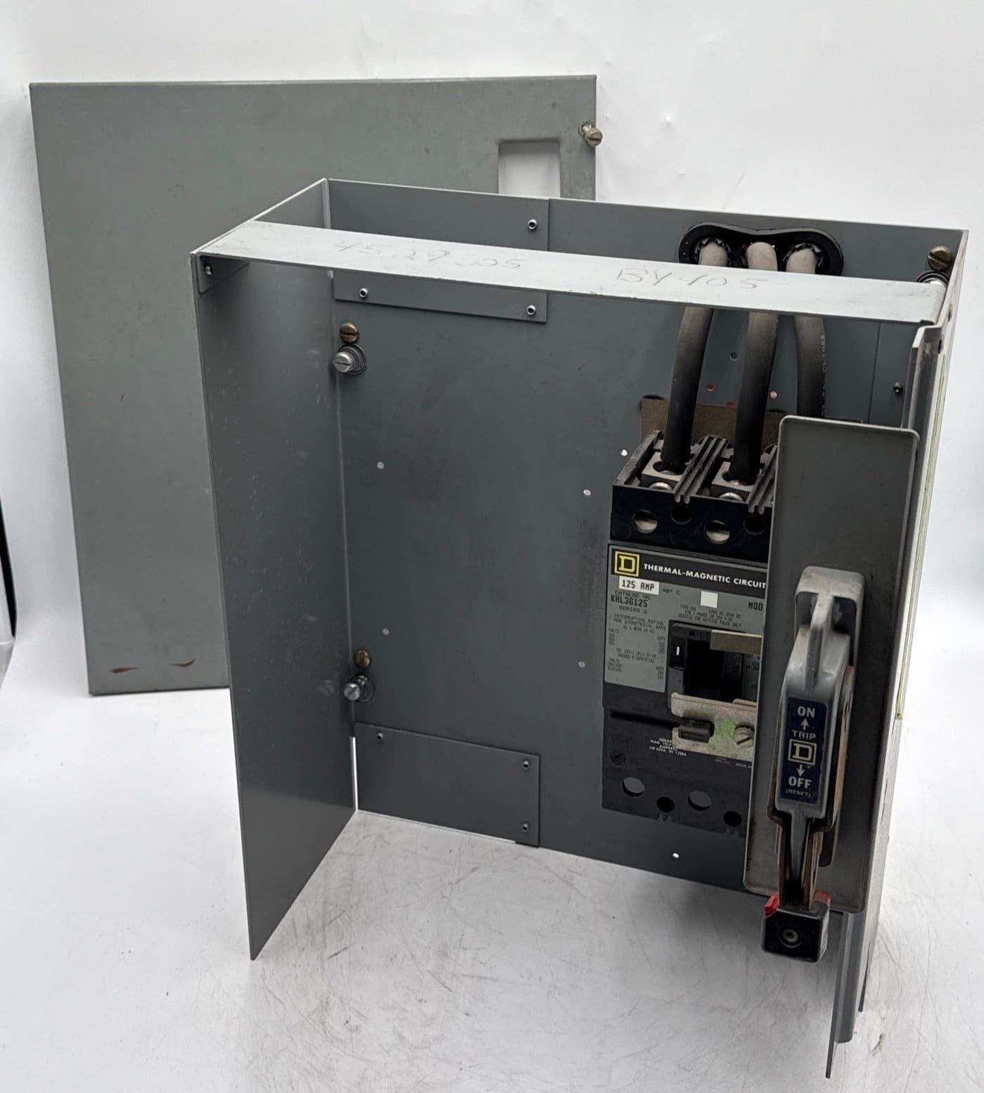 Square D Model 4 18" 125A Feeder MCC Bucket KHL36125 125 Amp – image 1