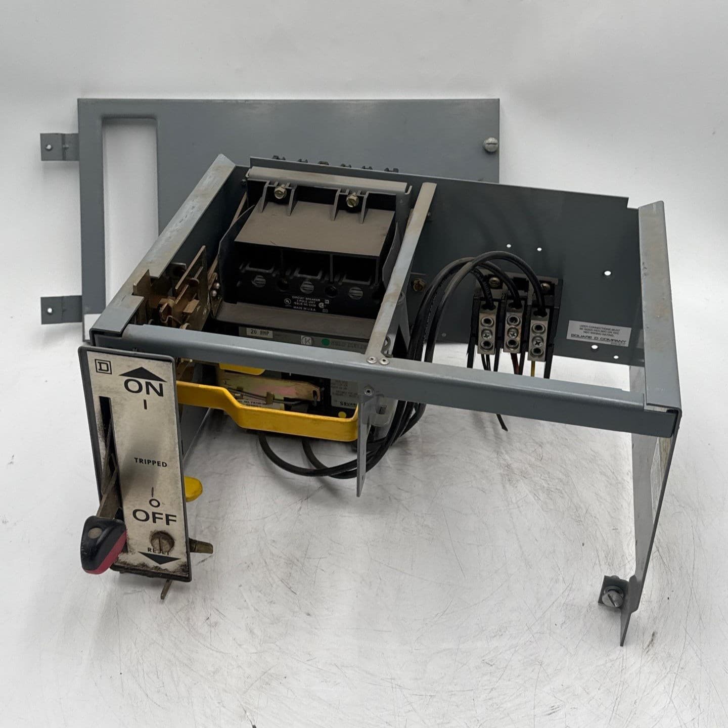 Square D Model 5 9" 20A Feeder MCC Bucket FCP34020TF Breaker 20 Amp – image 1