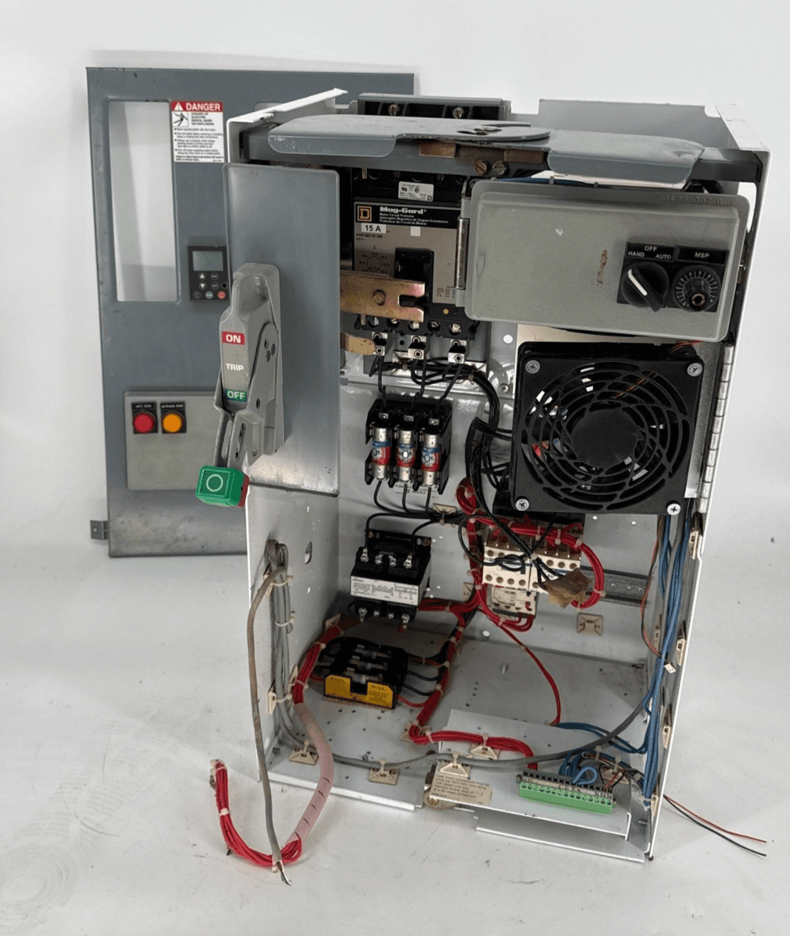 Square D Model 6 24" 15A Combo MCC Bucket FHP3601513M ATV71HU22N4 3HP Drive – image 1