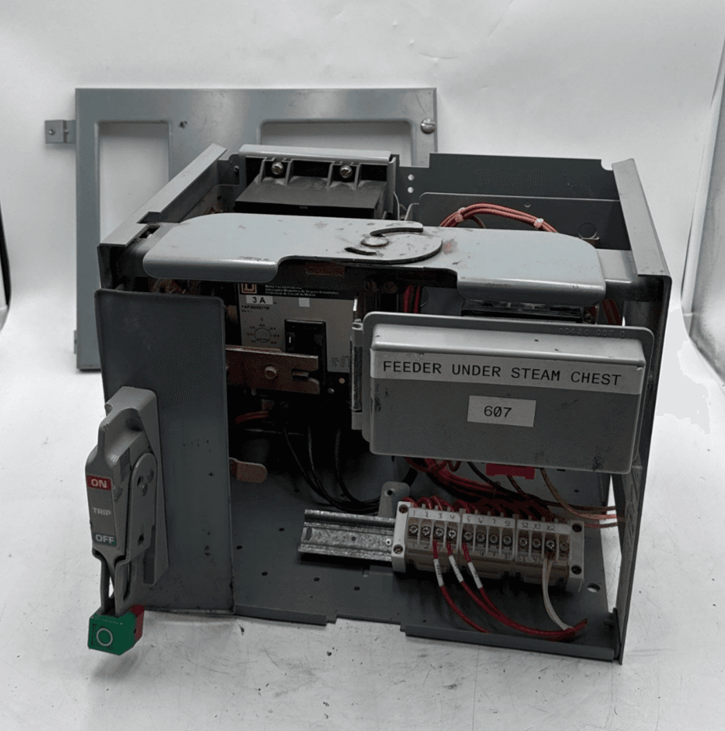 Square D Model 6 12" 3A Breaker Combo MCC Bucket Size 1 Starter FAP3600311M – image 1