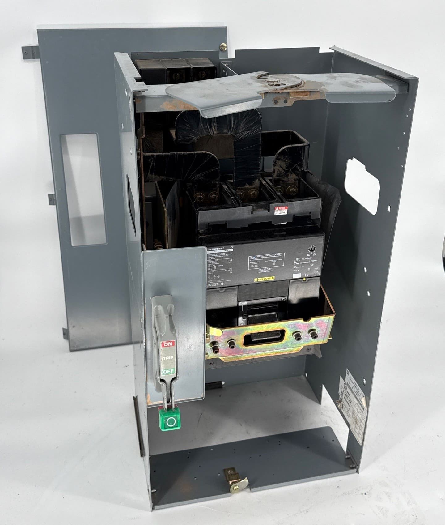 Square D Model 6 27in 400A Feeder MCC Bucket 400 Amp LIL36400 Breaker – image 1