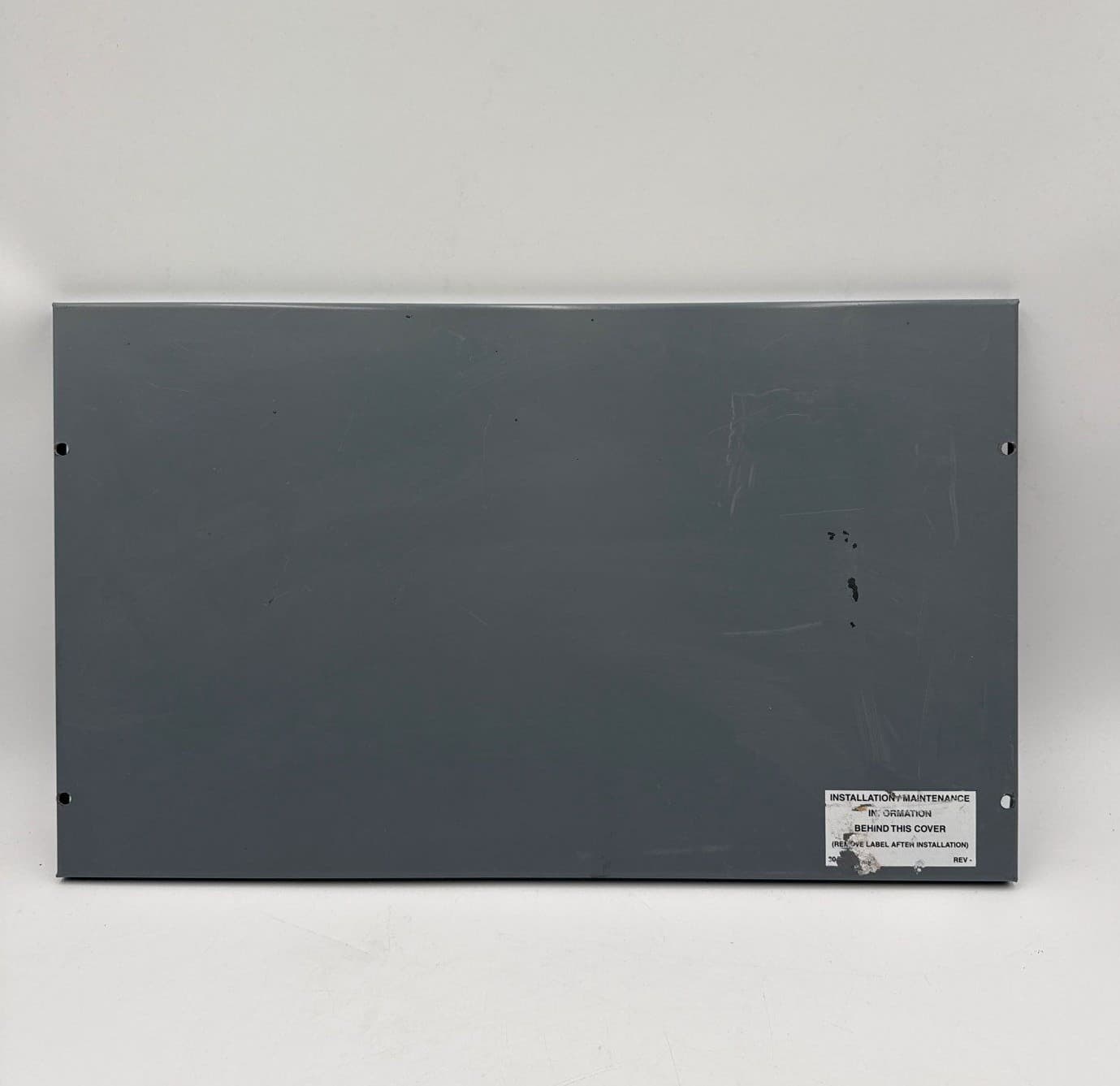 Square D Model 6 MCC 11-3/4" x 19-1/2" Blank Filler Plate Motor Control Center – image 1