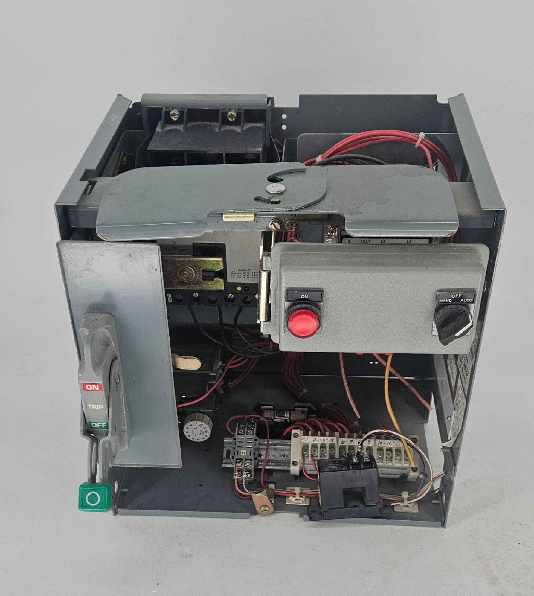 Square D Model 6 MCC Bucket 15" Size 1 30A FHP3603015M Breaker Used – image 1