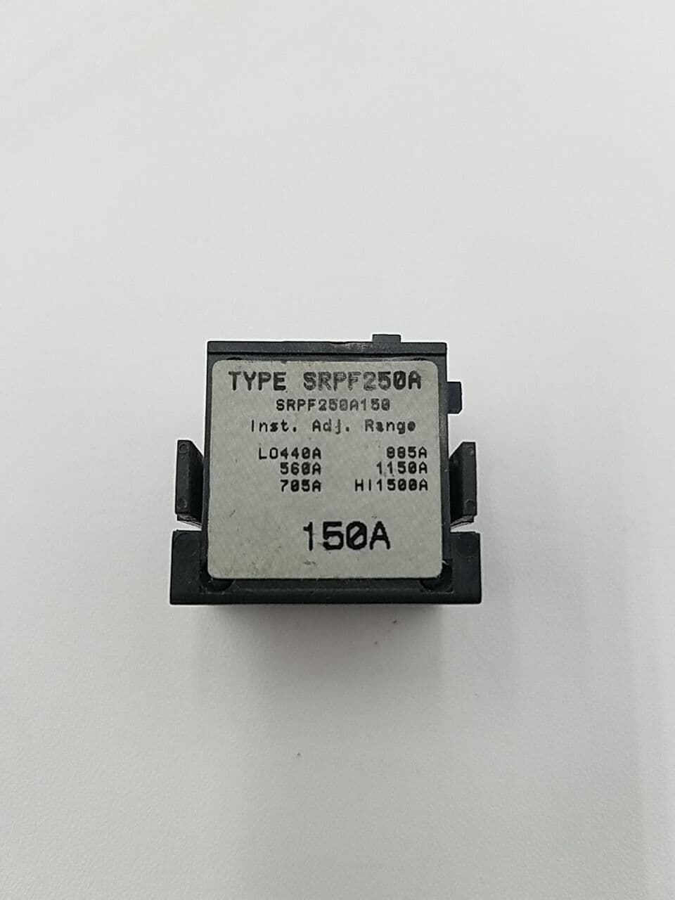 GE SRPF250A150 Rating Plug 150A SRPF250 150 Amp Frame SFDA SFHA SFLA SFPA – image 1