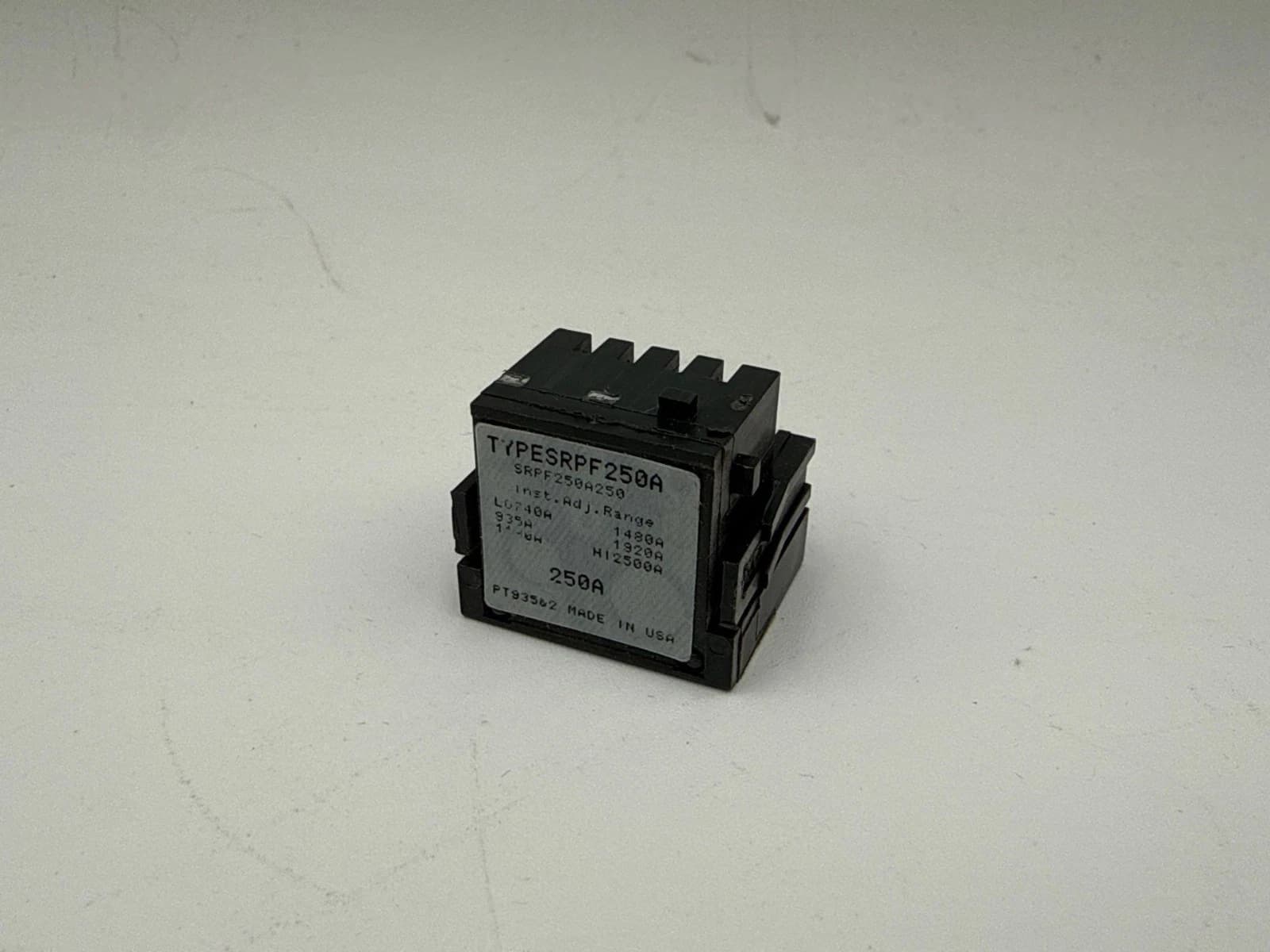 GE SRPF250A250 Rating Plug 250A SRPF250 250 Amp Frame SFDA SFHA SFLA SFPA Used