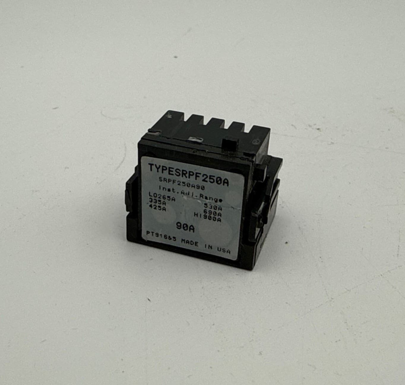 GE SRPF250A90 Rating Plug 90A SRPF250 90 Amp Frame SFDA SFHA SFLA SFPA – image 1