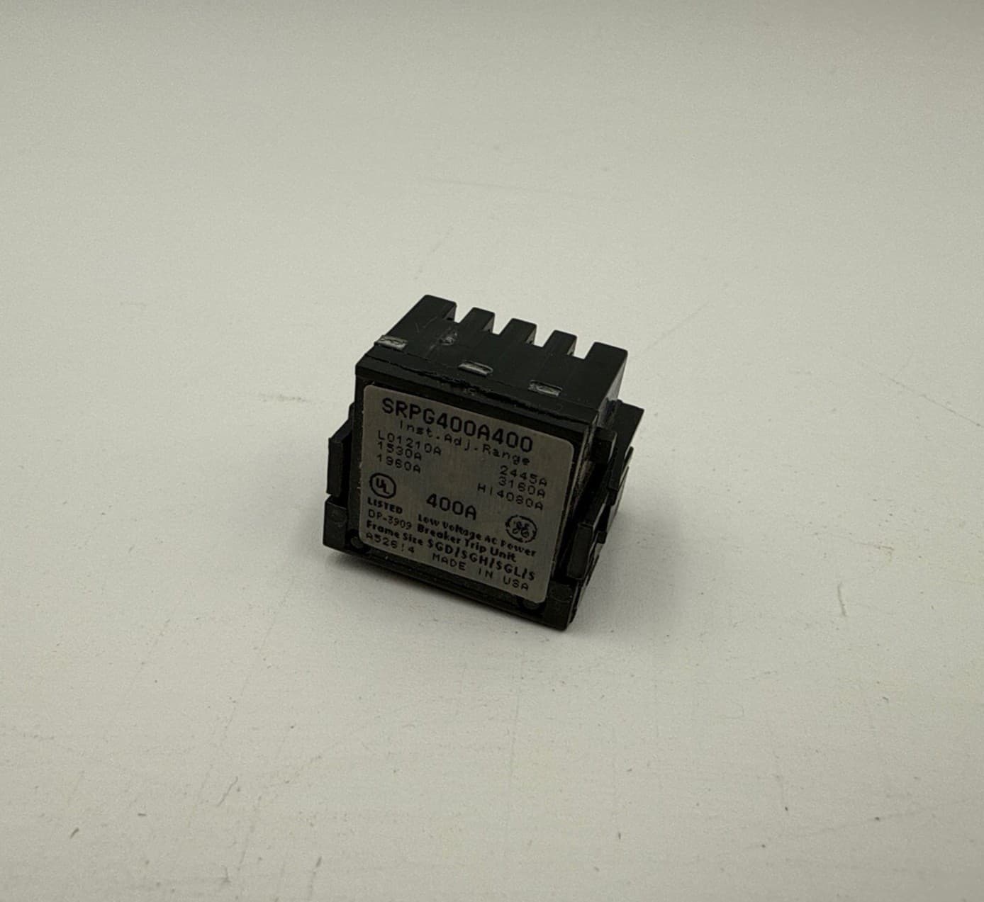 GE SRPG400A400 Rating Plug 400 Amp SRPG400 400A Frame SGDA SGHA SGLA SGPA – image 1