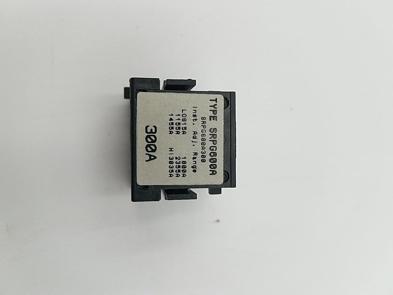 GE SRPG600A300 Rating Plug 300 Amp SRPG600 300A Frame SGDA SGHA SGLA SGPA Used – image 1