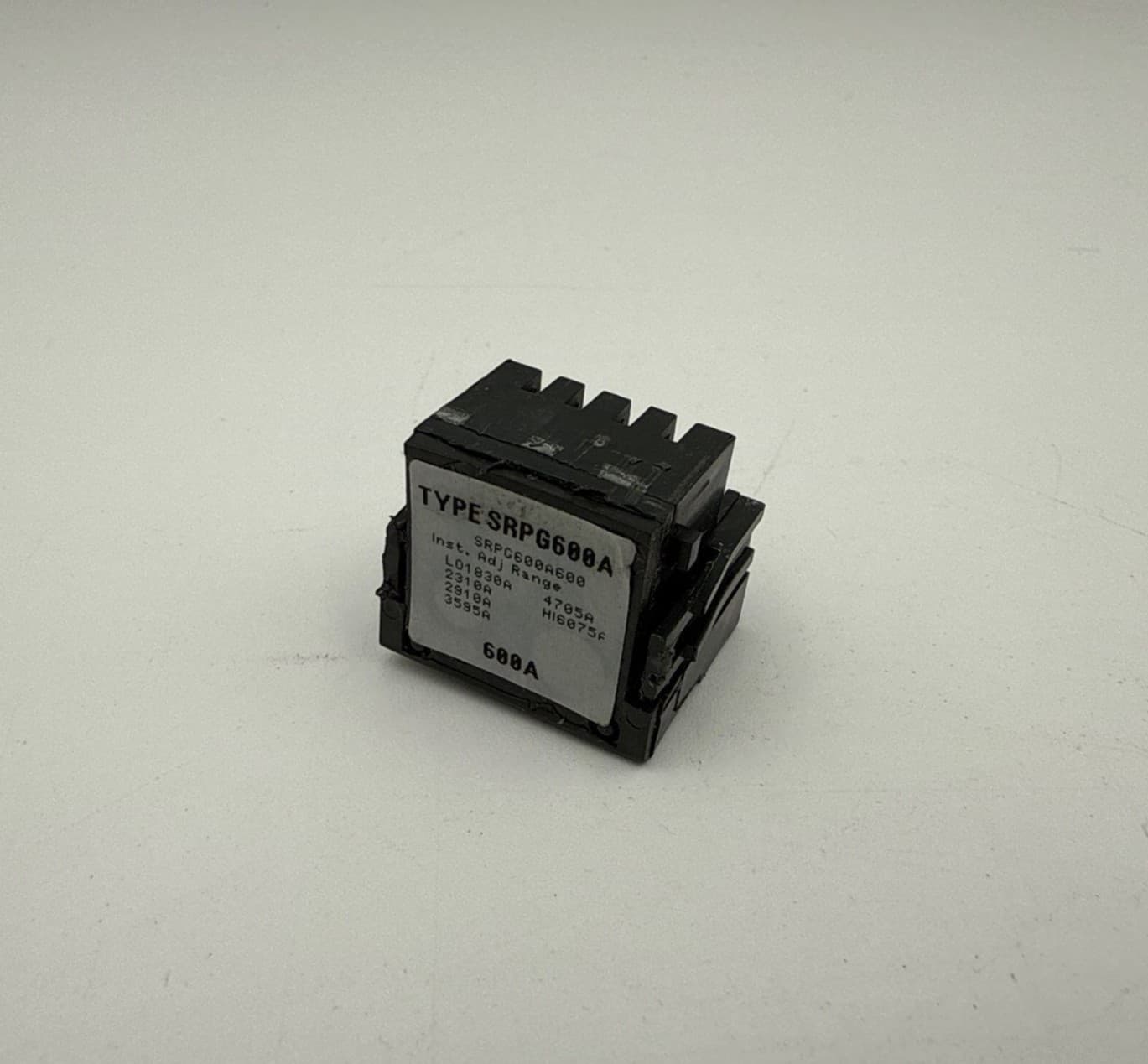 GE SRPG600A600 Rating Plug 600 Amp SRPG600 600A Frame SGDA SGHA SGLA SGPA – image 1