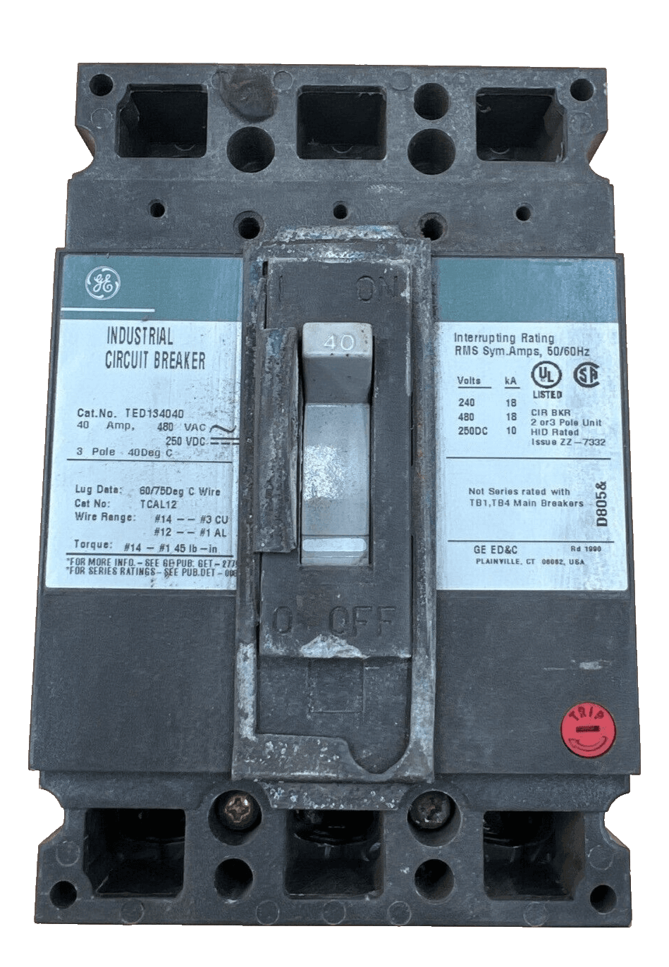 GE TED134040 – image 1