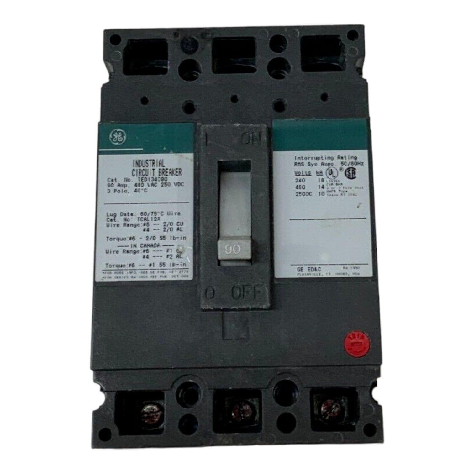 General Electric TED134090 – image 1