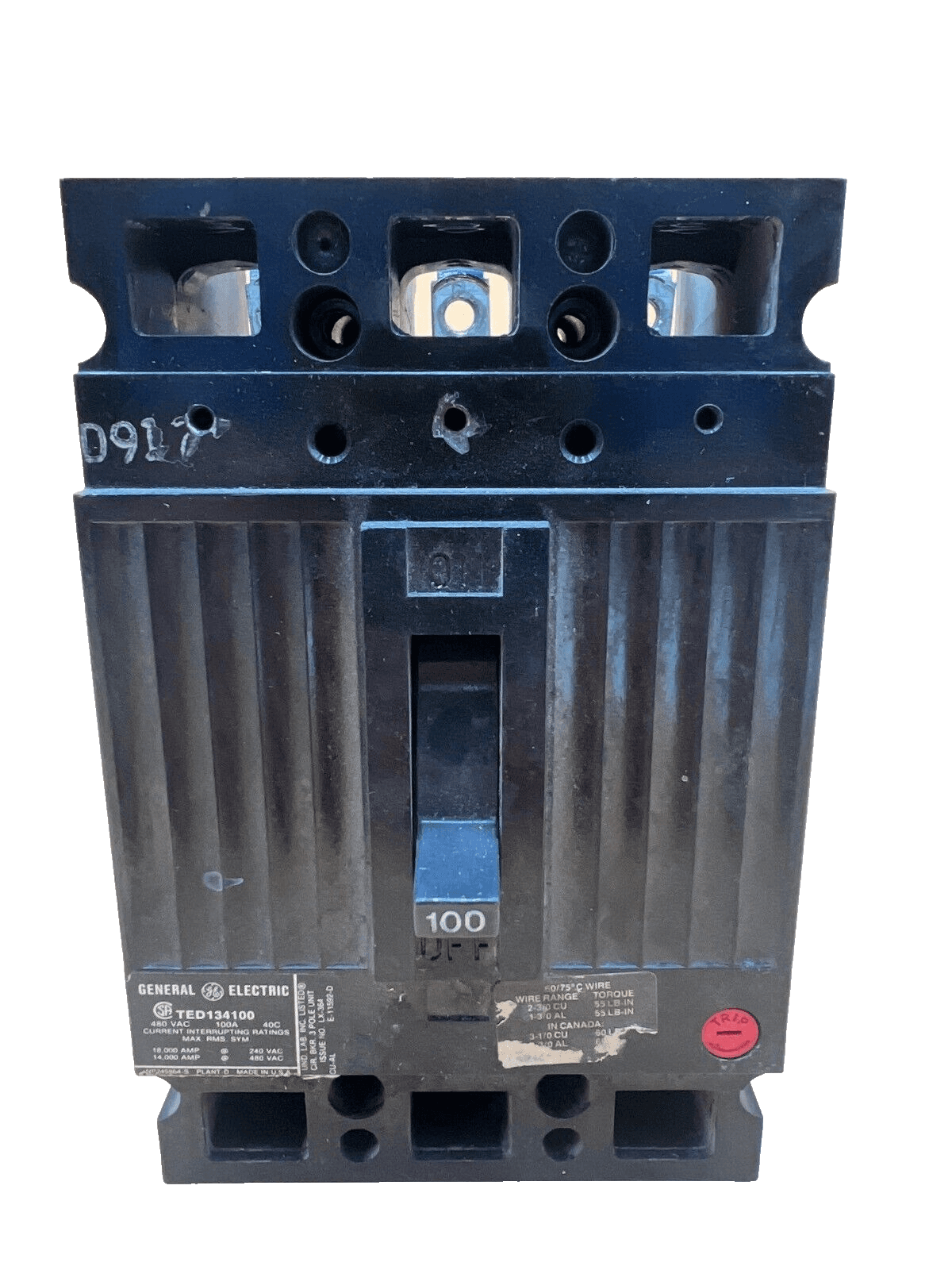 GE TED134100 – image 1