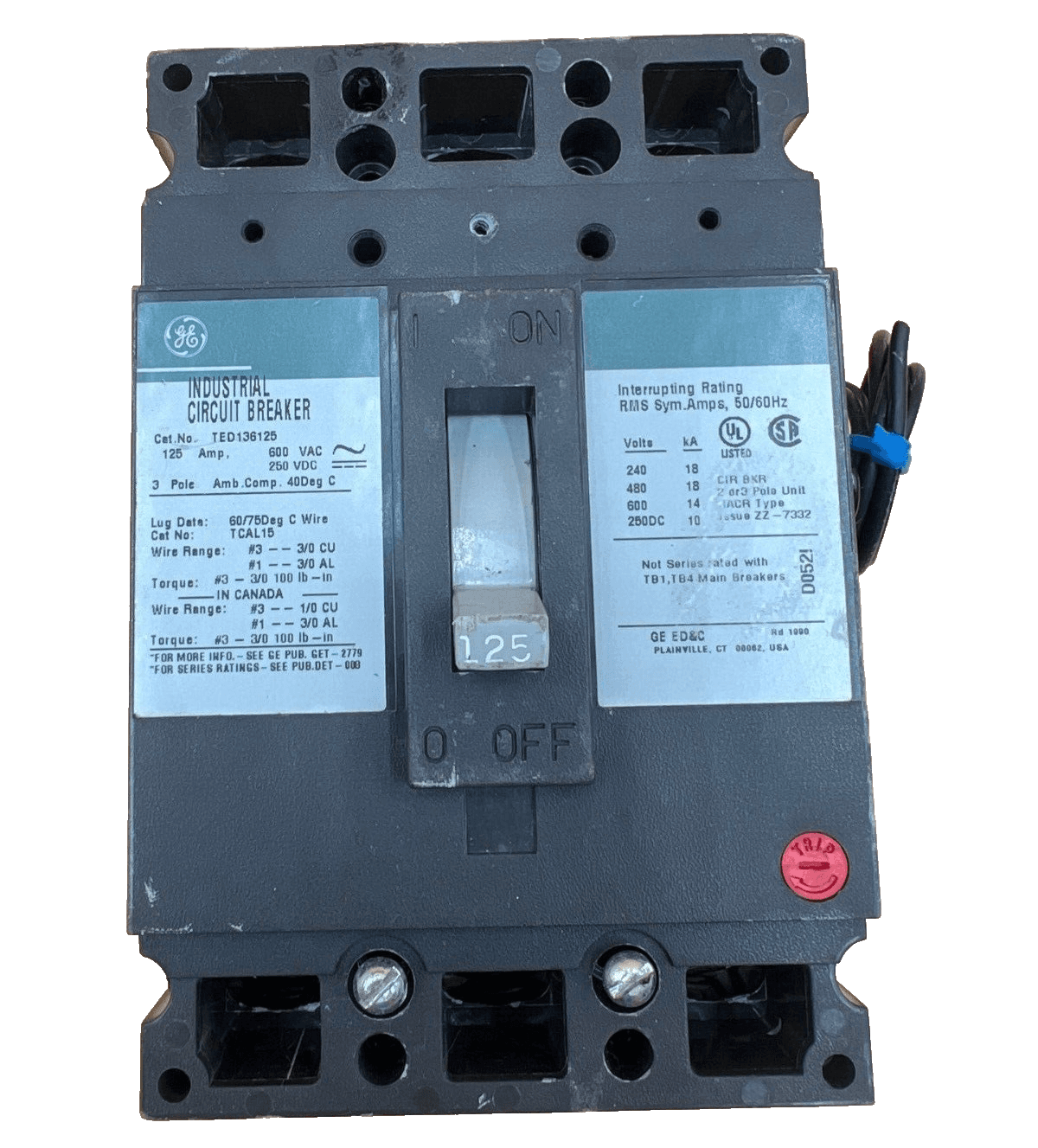 GE TED136125 – image 1