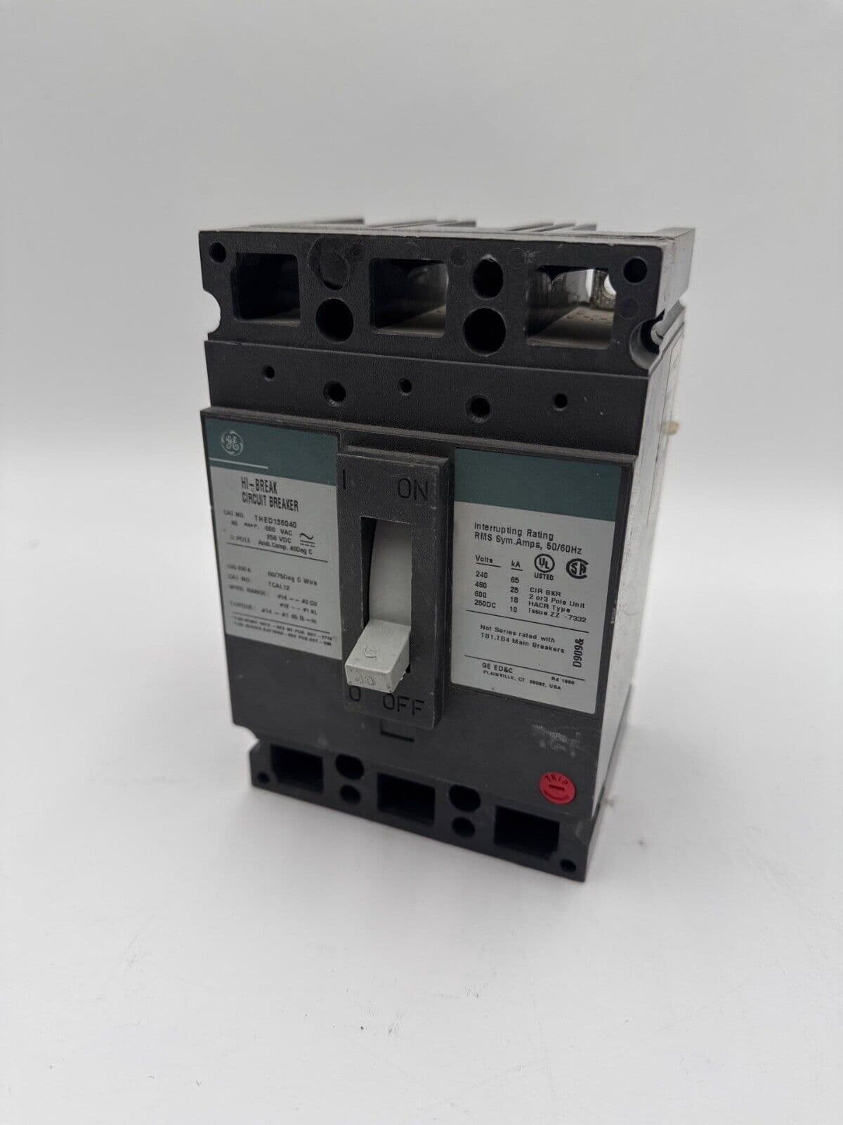 GE THED136040 – image 1