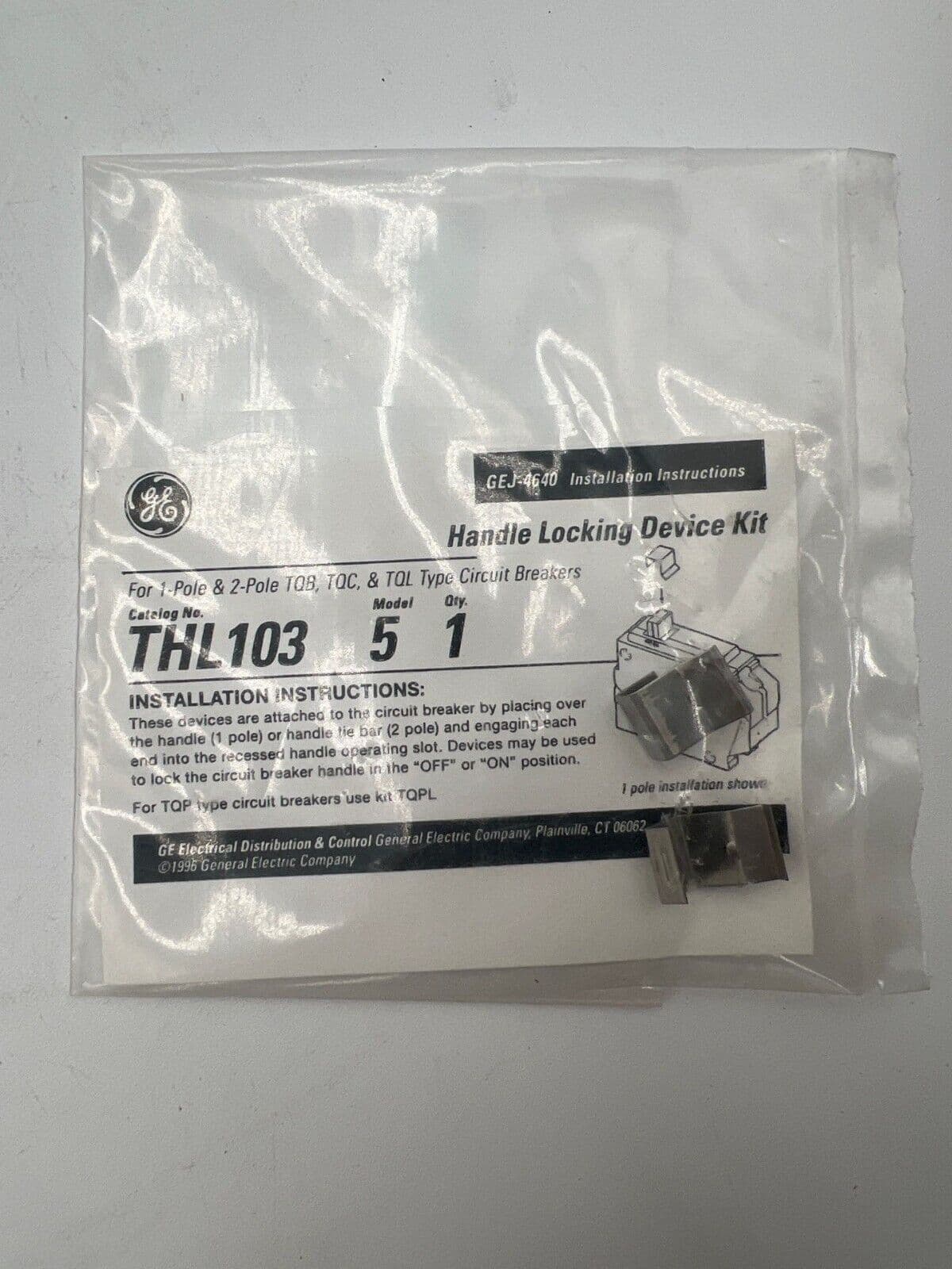 GE THL103 – image 1
