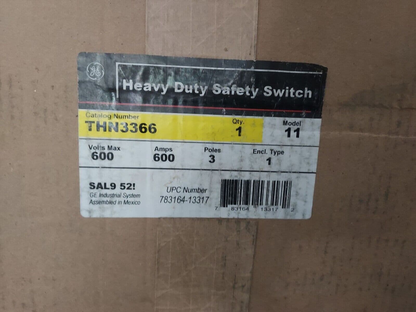 GE THN3366 – image 1