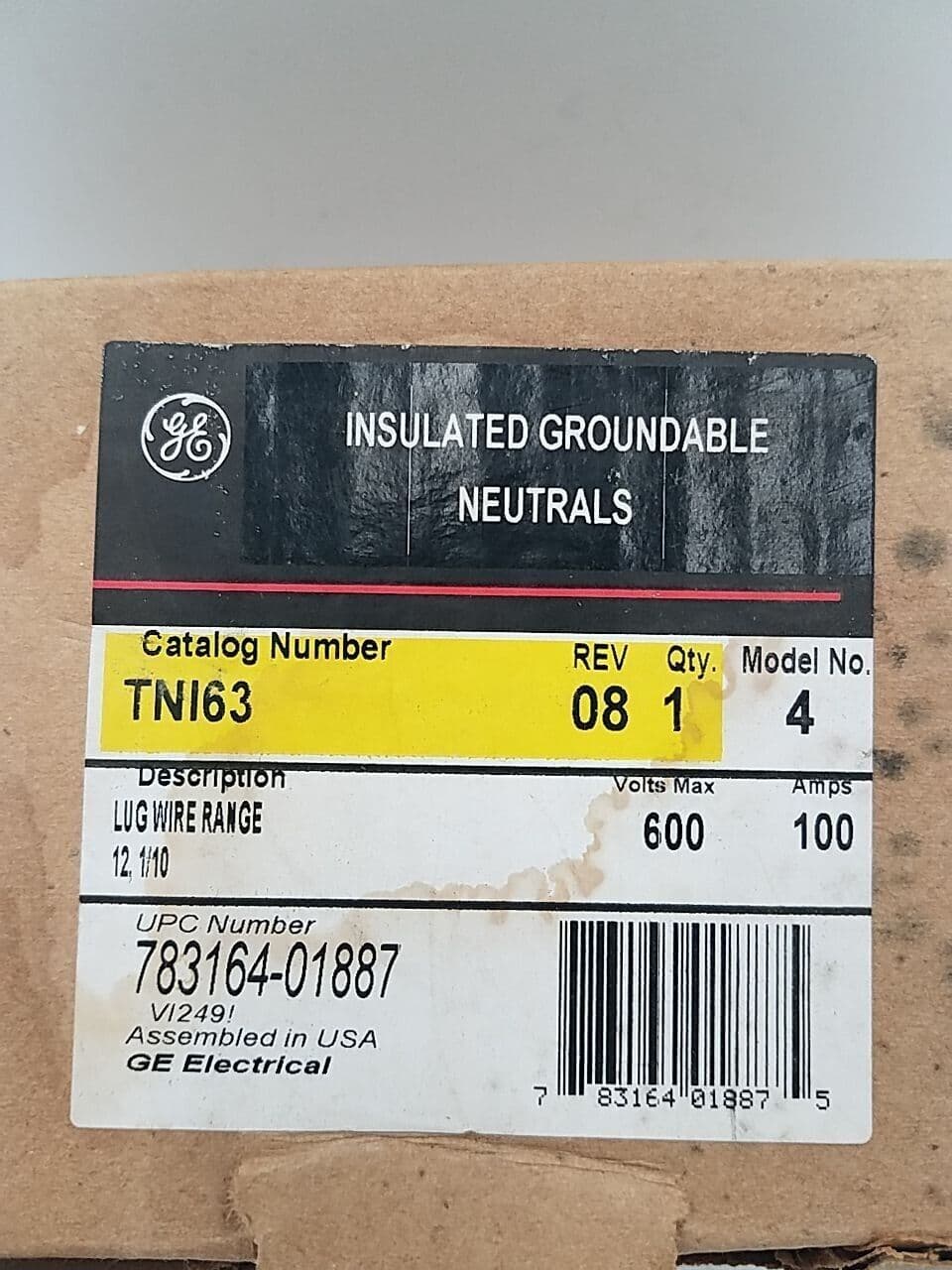 GE TNI63 – image 1