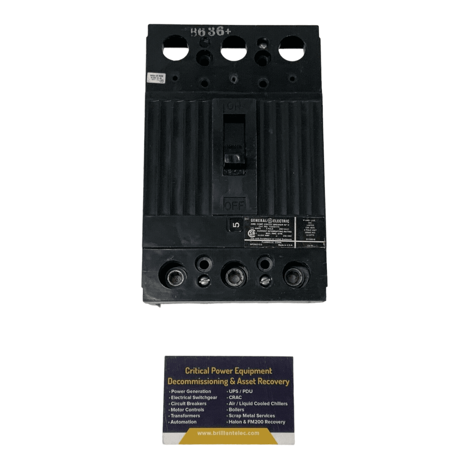 GE TQD32175 – image 1