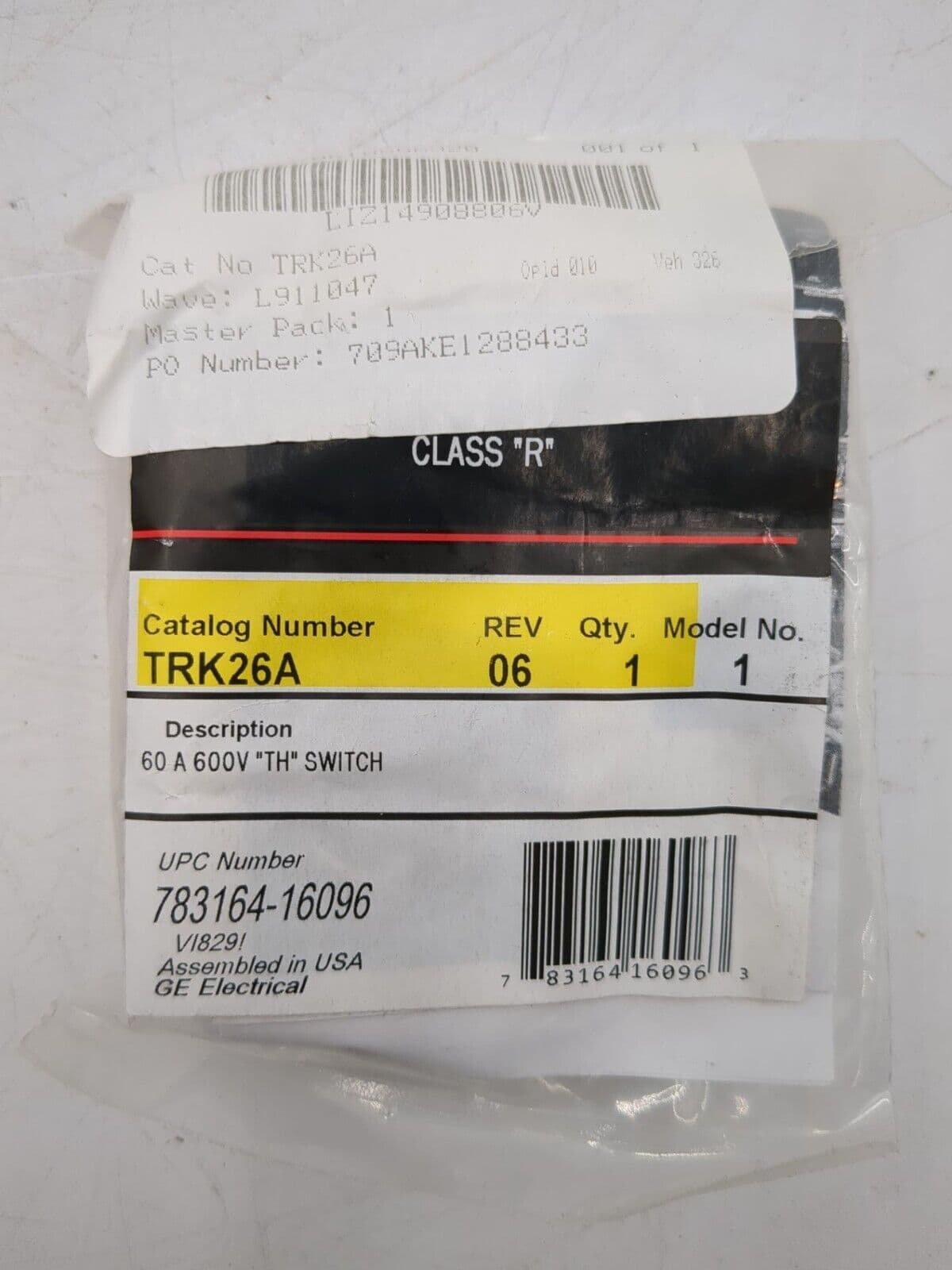 GE TRK26A – image 1